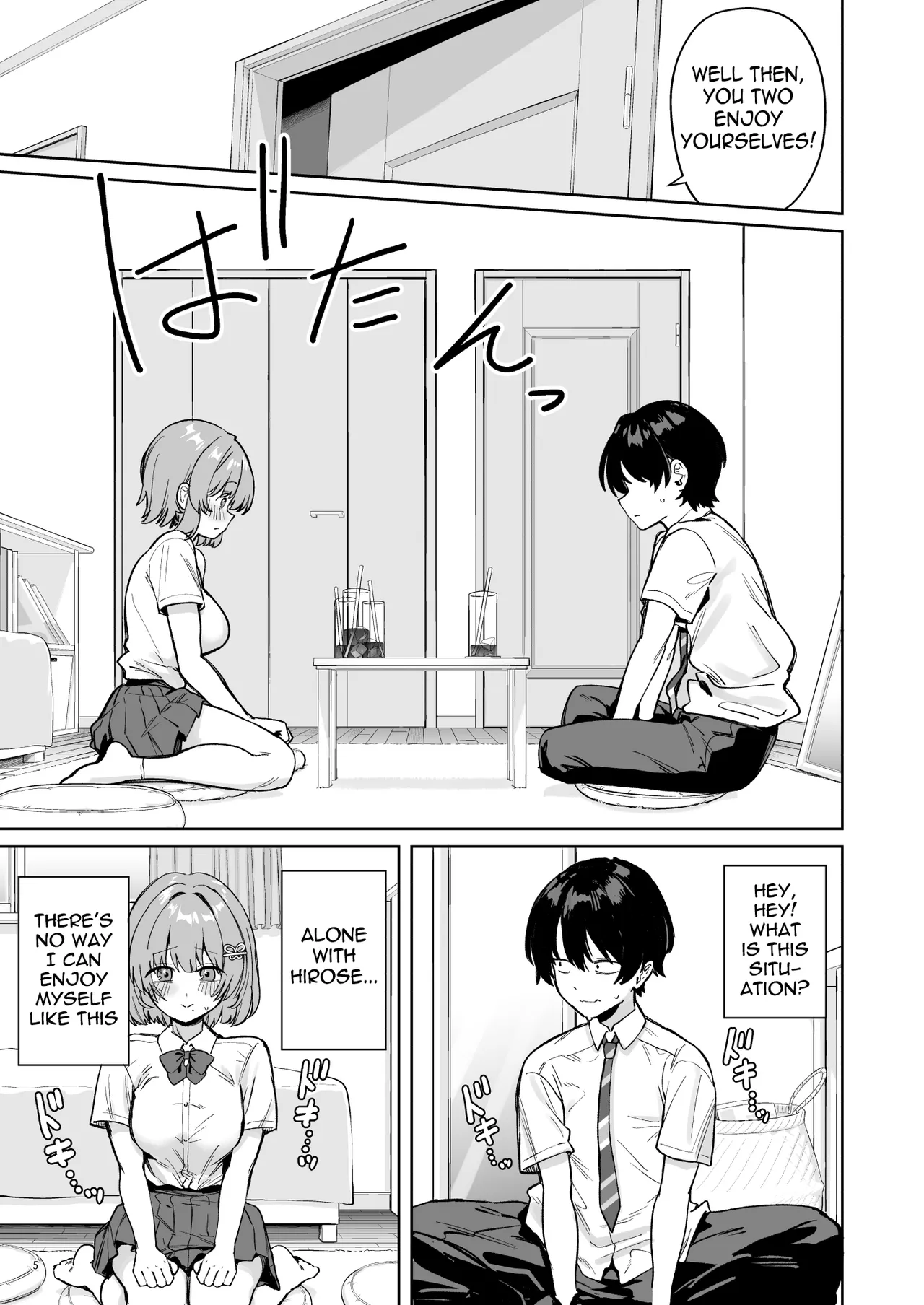 Class de Kakure Ninki no Hirose-san ga Guigui kuru! | Hirose-san, the class's secret crush, is making a bold move! - Página 8