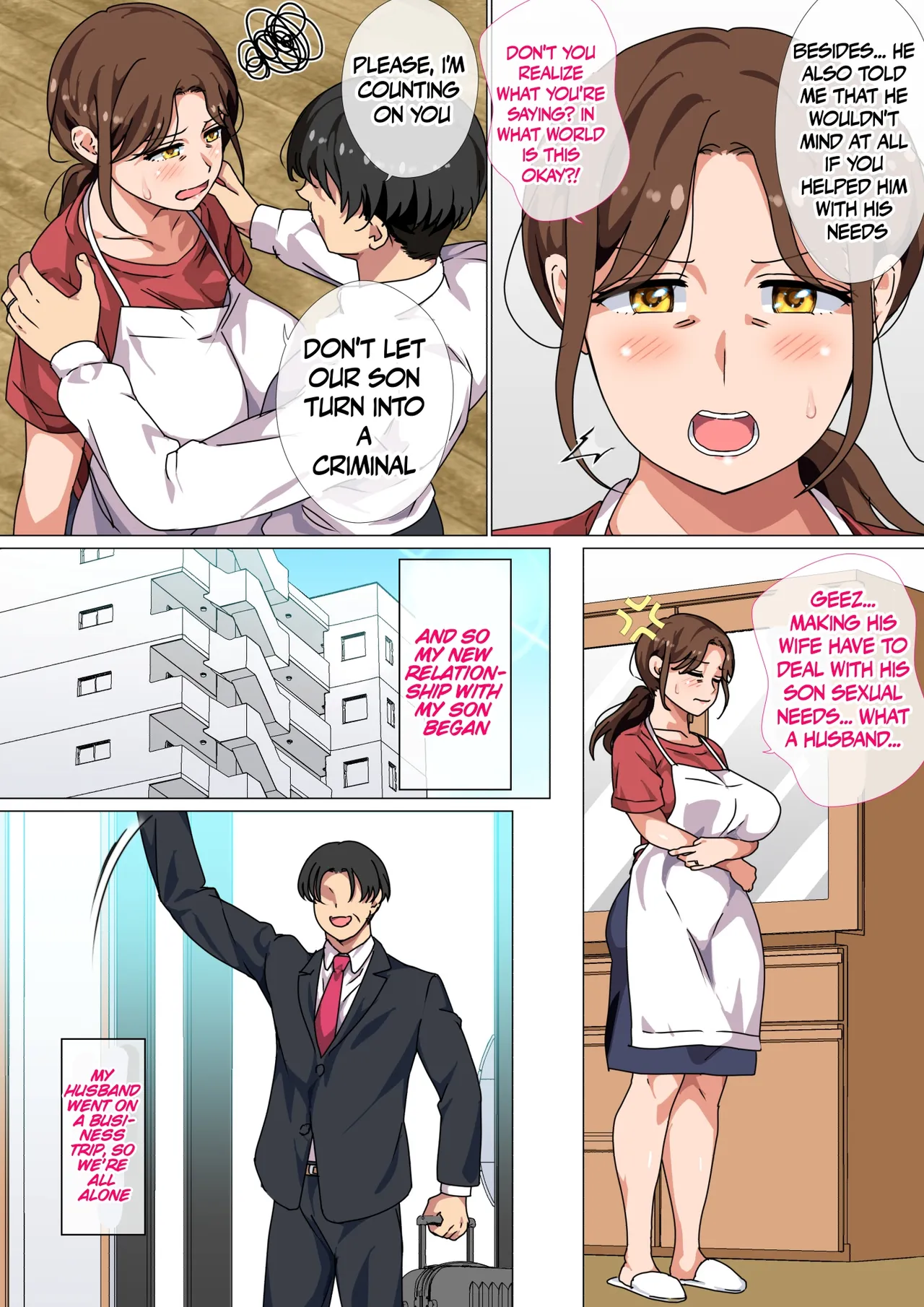 Musuko no Tsuyosugiru Seiyoku o Kaishou Suru no wa Haha no Tsutome desu! | It's a Mother's duty to take care of her son's Sexual Needs! - Page 3