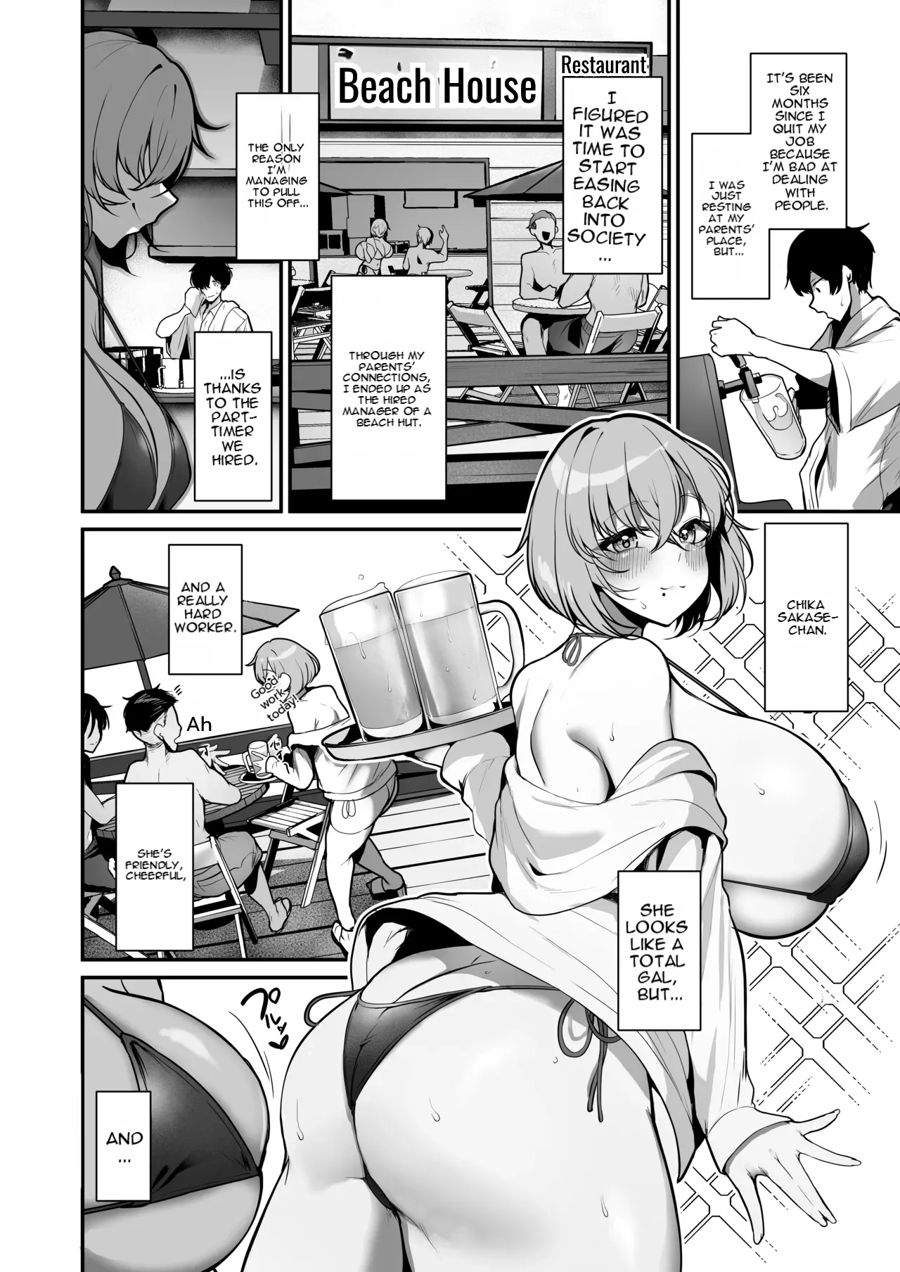 Seiyoku Tamatta Umi no Ie no Kyonyuu Bikini Gal to Ecchi shimakutta Hanashi - Strona 3