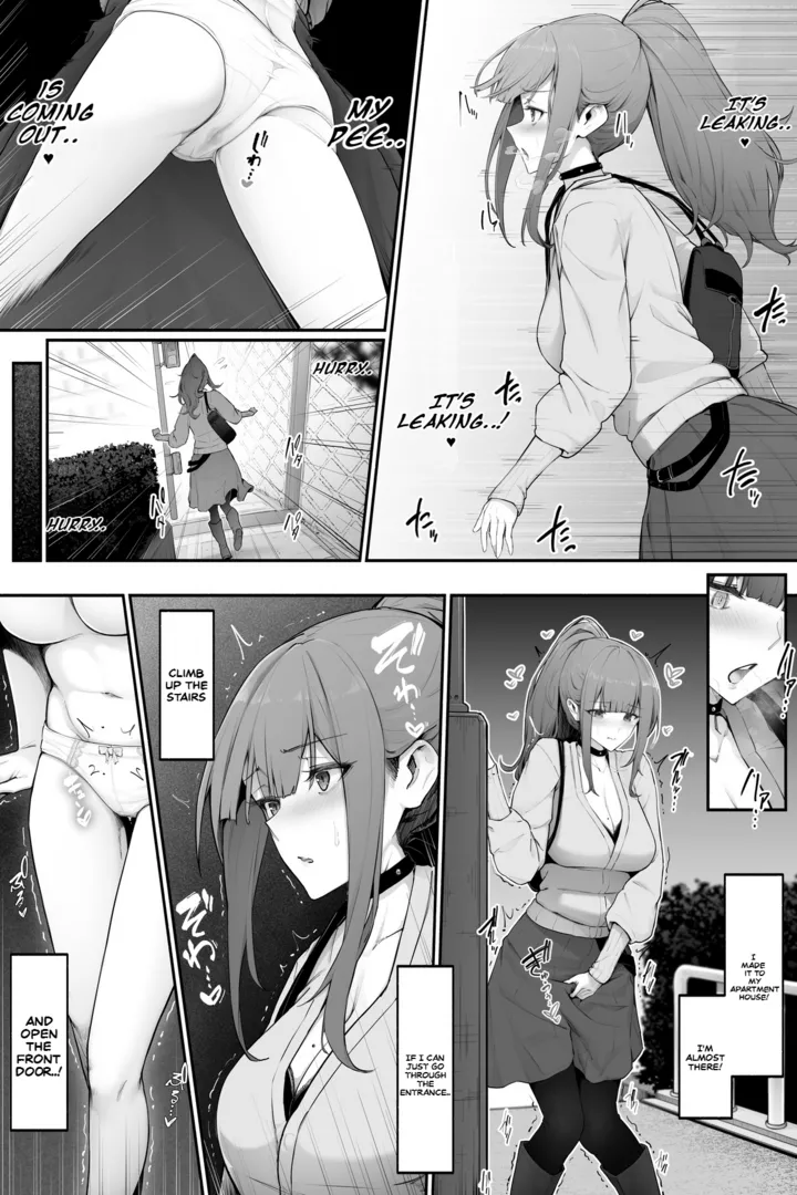 On her way home and couldn't hold it anymore - Page 2