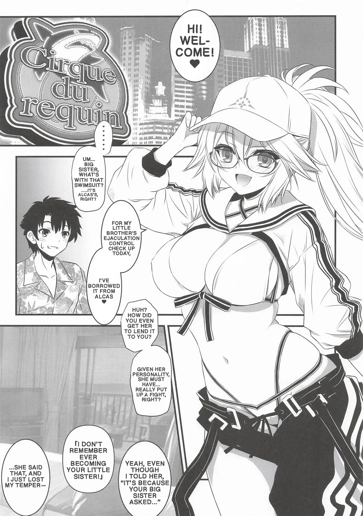 Big Sister Jeanne tried on a swimsuit she borrowed from Alcas ♥ - Page 2
