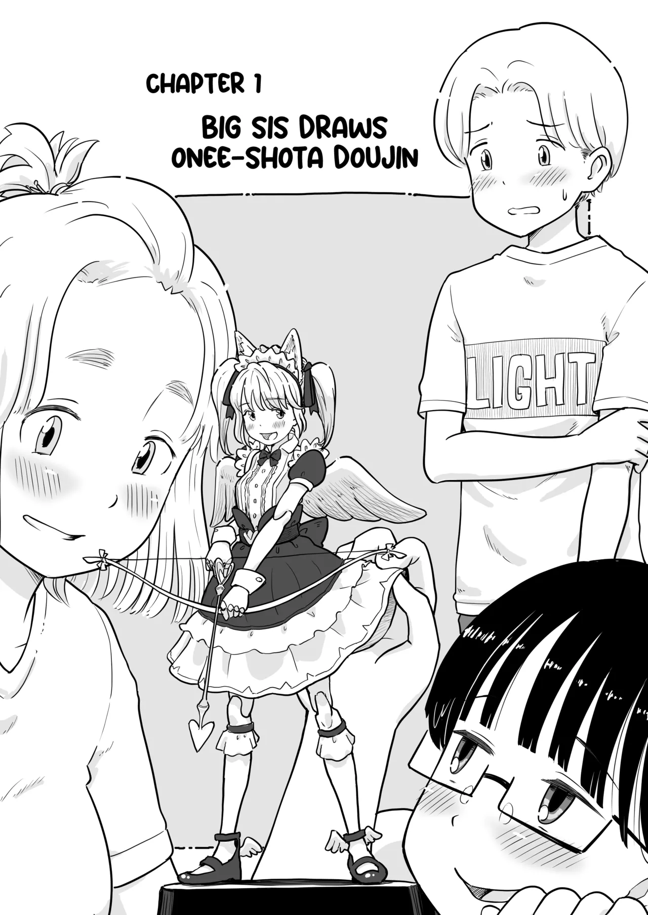 Nee-chan wa, OneShota Doujin Sakka Chapter 1-2 - Página 2
