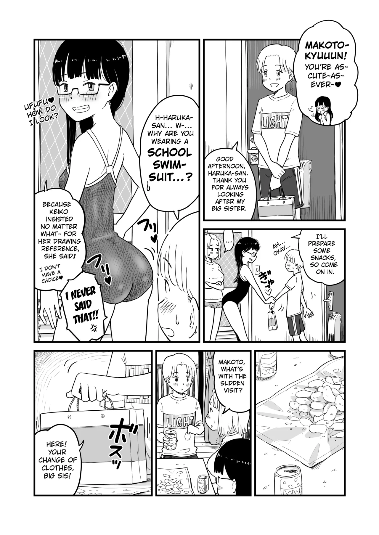 Nee-chan wa, OneShota Doujin Sakka Chapter 1-2 - Página 7