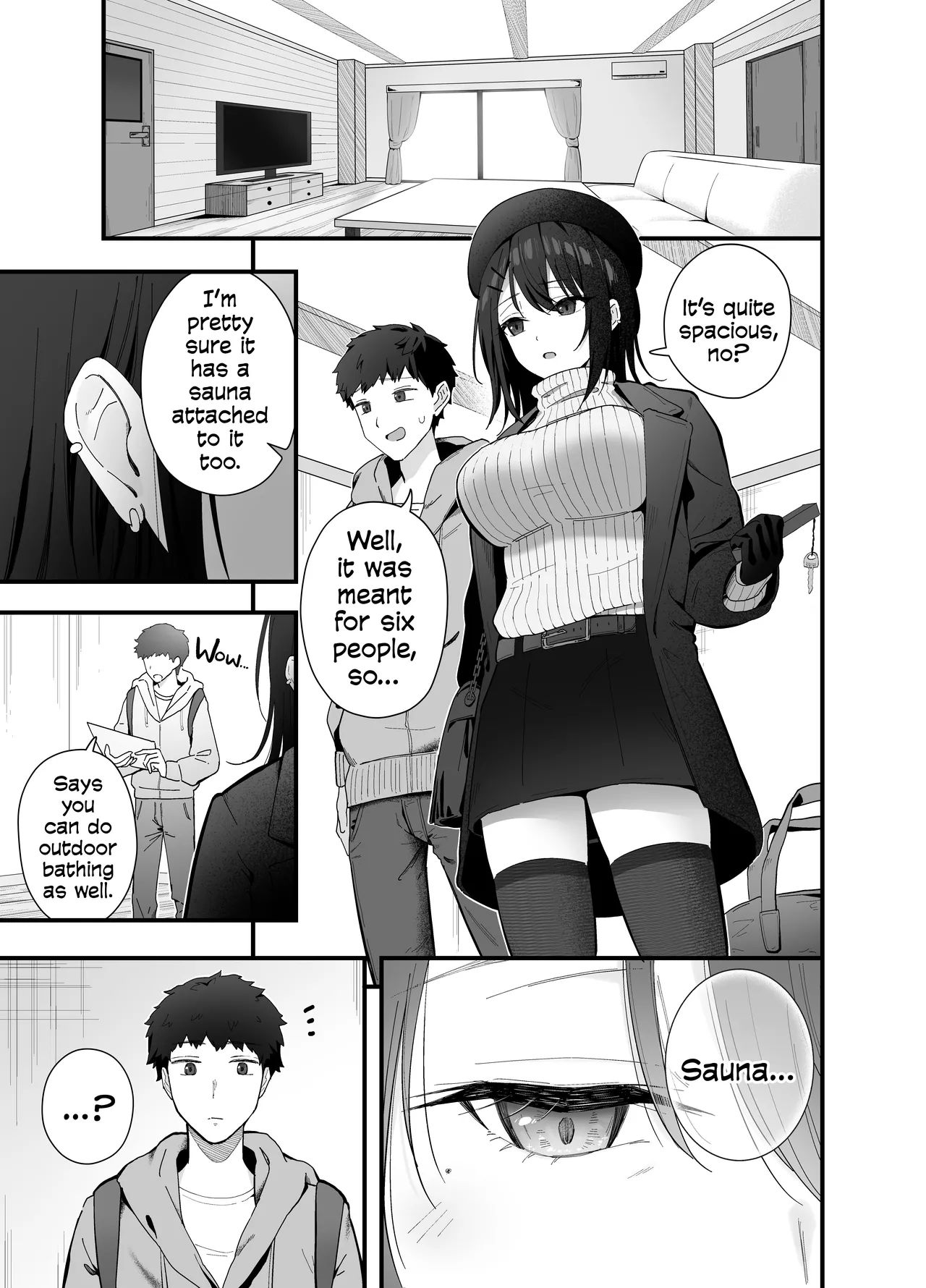 Before I Had Noticed, I Was In A Sauna With The Quiet Girl | Mukuchi na Ano Ko to Kizuitara Sauna de... - Página 5