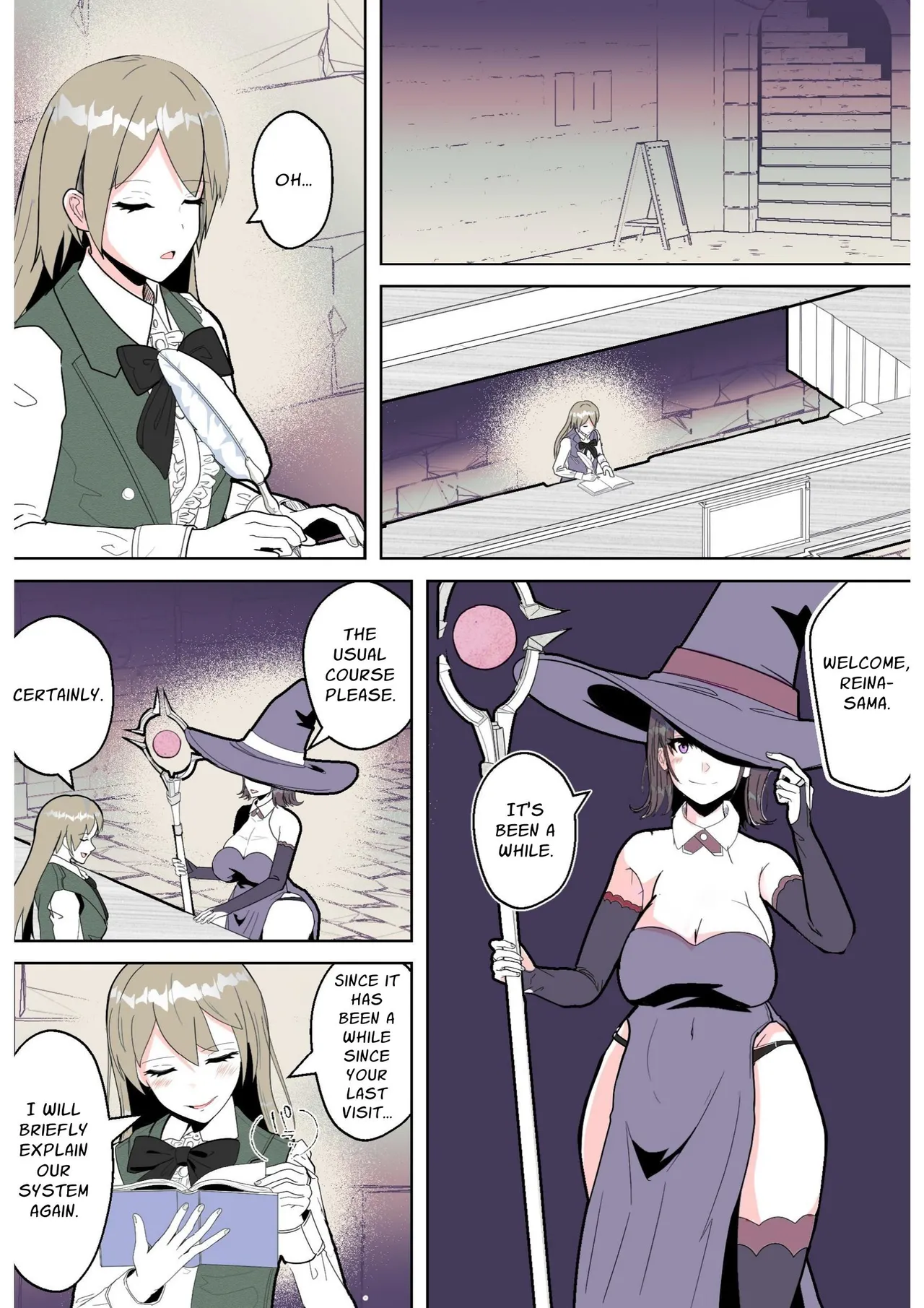 [Arujima]Kaiten!! Ero Trap Fuuzoku!! | Grand Opening!! Erotic Trap Brothel!![English] [Solid Rose] Page 4