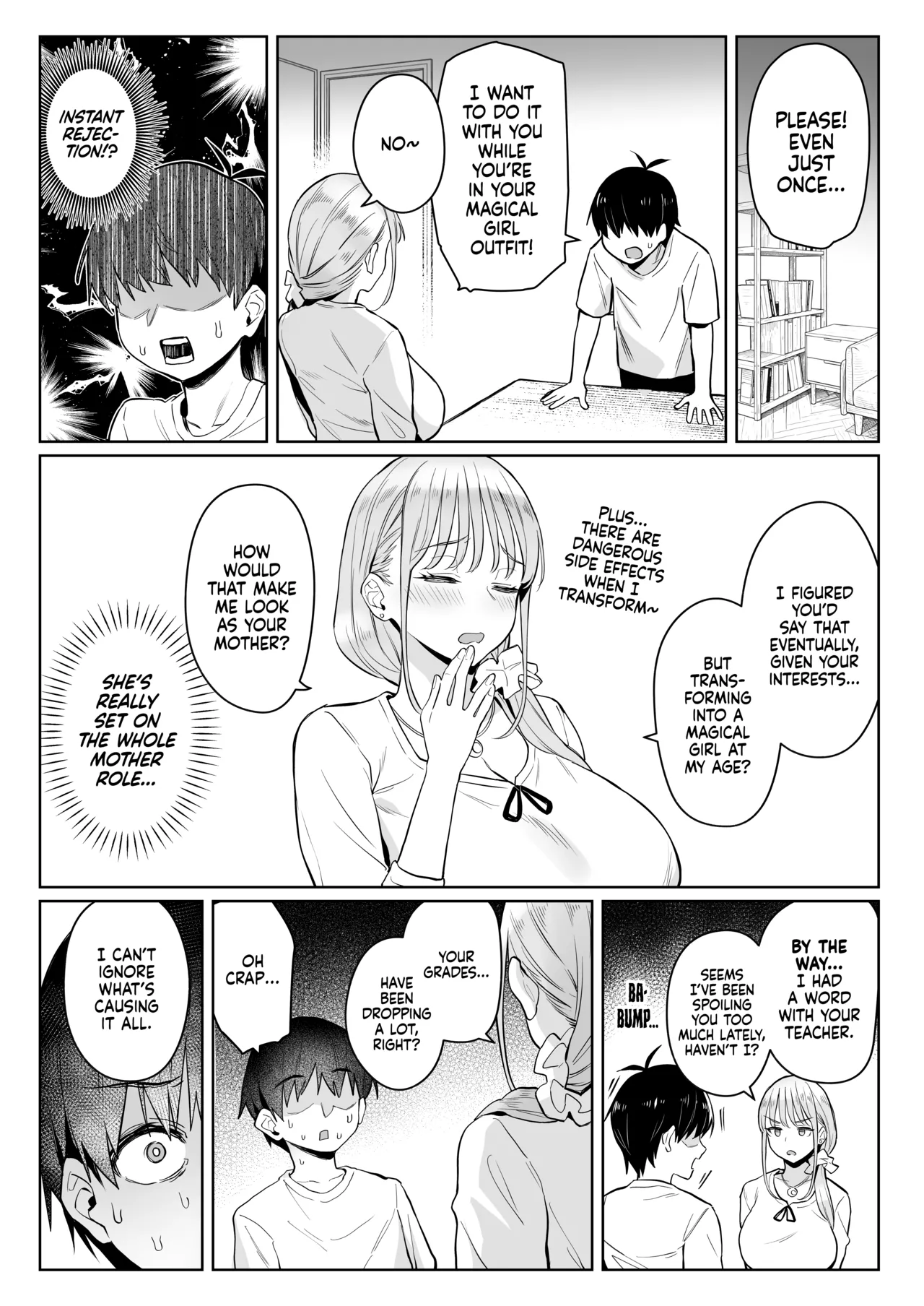 [COMEX (Zhen Lu)]Moto Mahou Shoujo no Kazoku Banashi Tsuki 2 | Former Magical Girl's Family Story: Tsuki 2[English] [Nishimaru] [Digital] Page 17