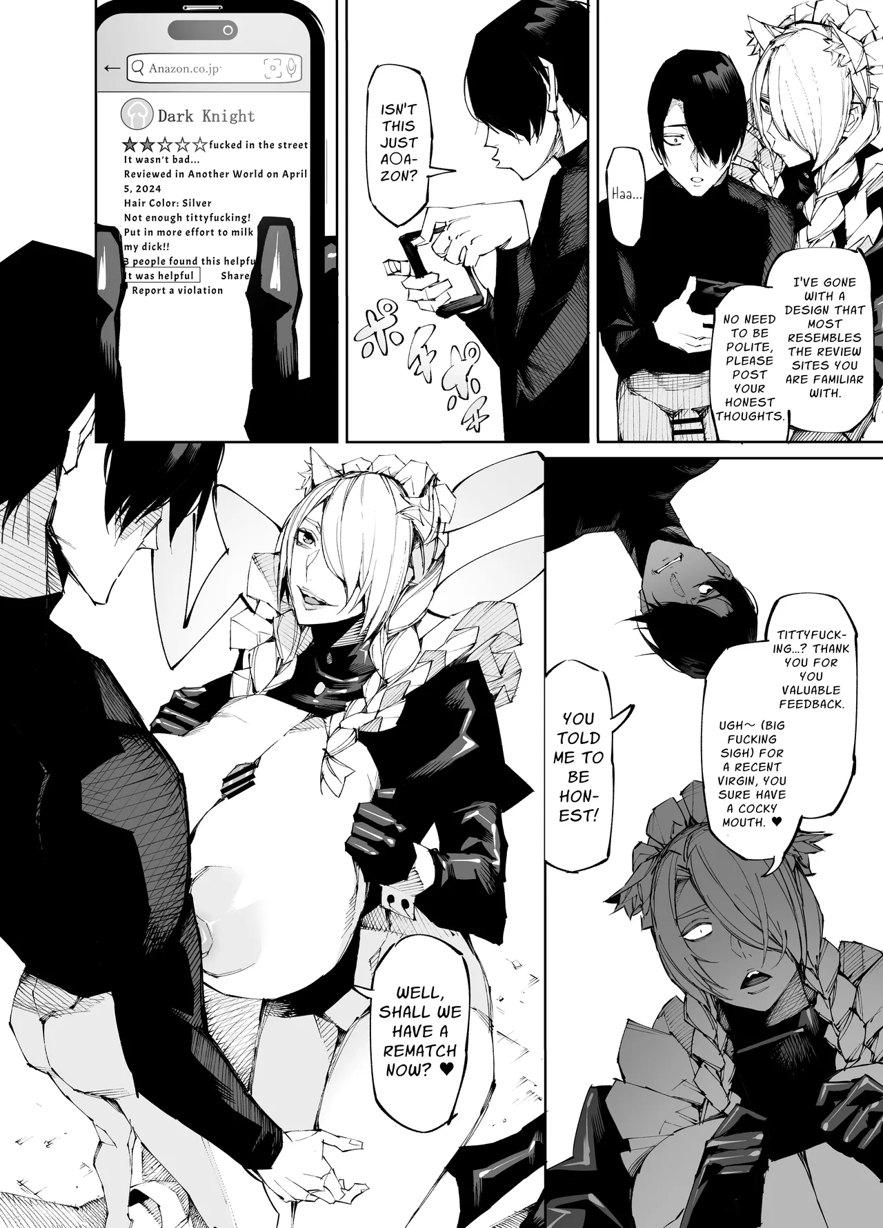 Kyokon Tensei -Seiki Shijou Shugi na Isekai ni Tensei shita no de Bakunyuu Bijo to Hame Makuri -Gyaru Amazon & Inran Sister Hen- | Big Dick Reincarnation ~Fuckin' Big Titty Babes in a Genital Supremacism World~ Amazoness & Nun - Página 3