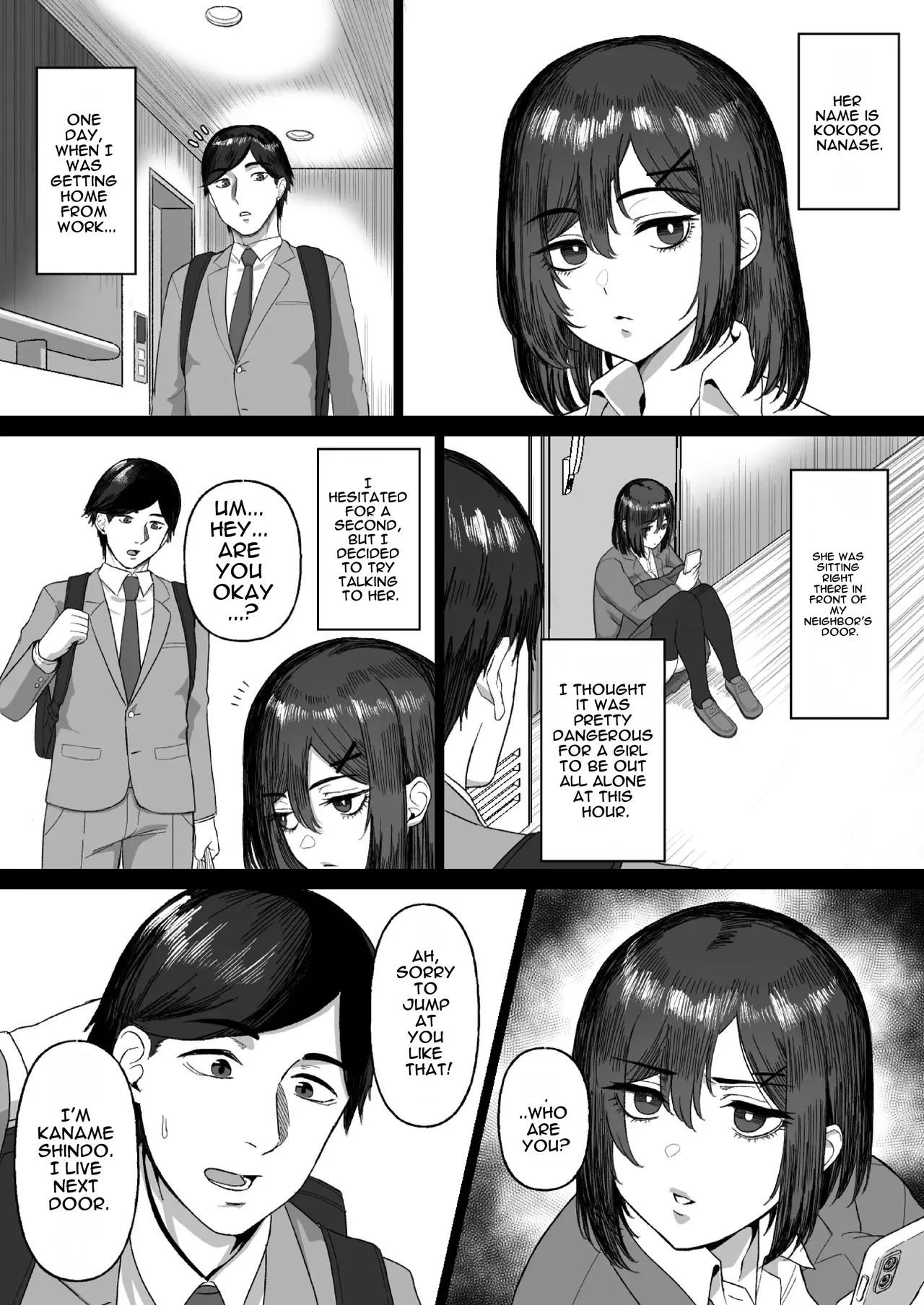 Otonari no Downer Oyako ni Shiboritorareru Hanashi - Page 3