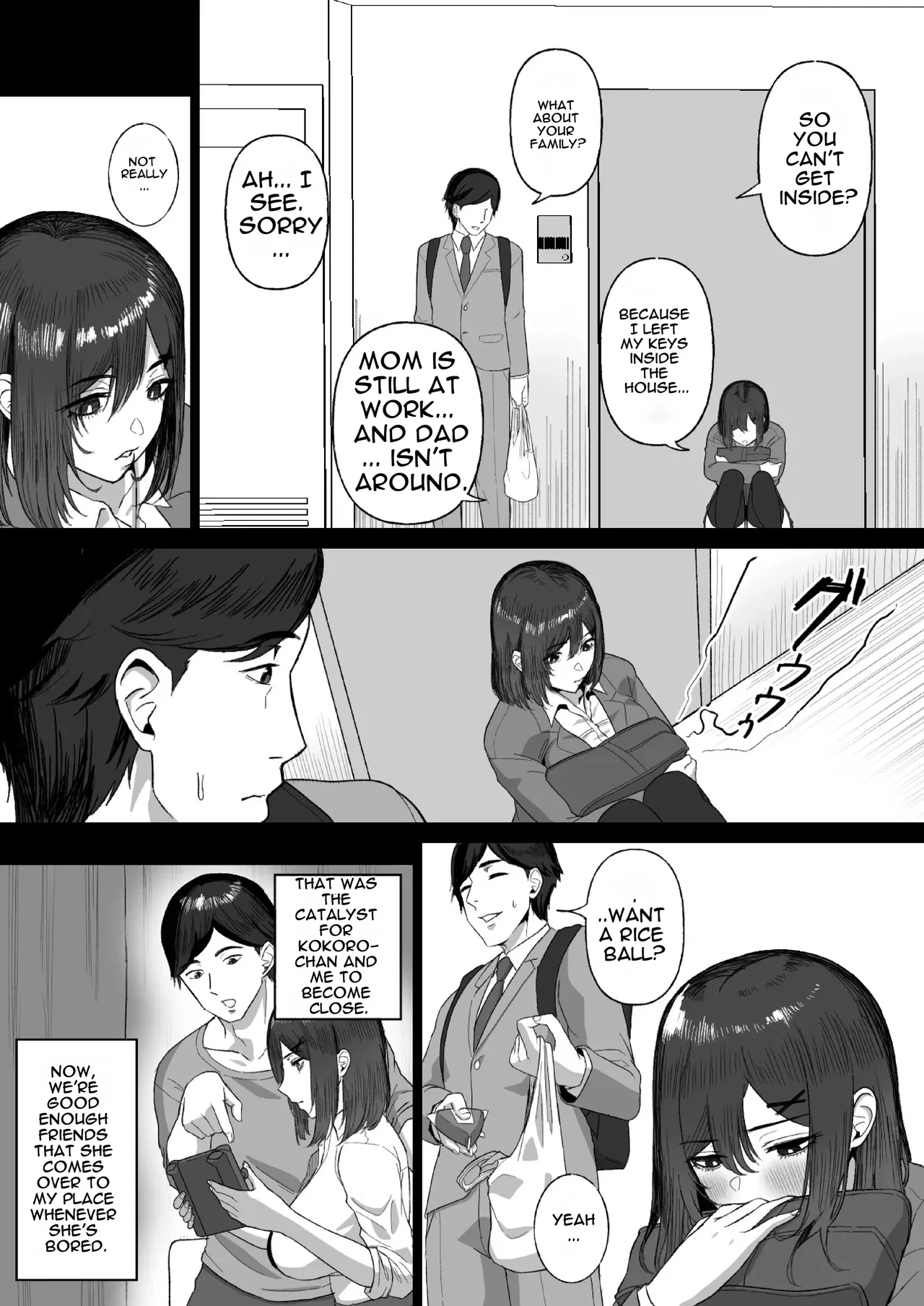 Otonari no Downer Oyako ni Shiboritorareru Hanashi - Page 4