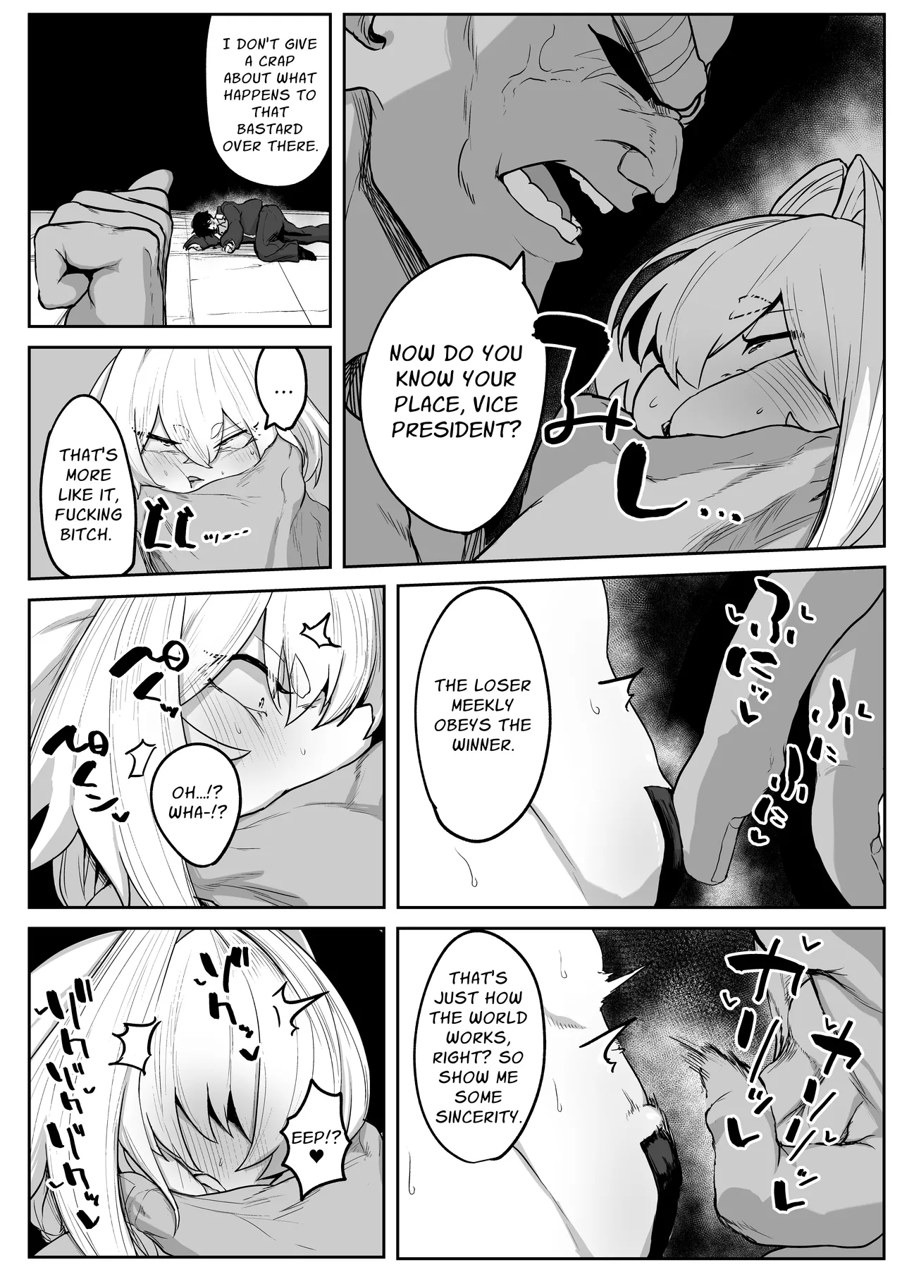 Sange ~Saikyou Kakutoumusume Mesu Ochi Rape~ | Scattered Blossom ~Strongest Female Martial Artist's Femcorrupting Violation~ - Page 4