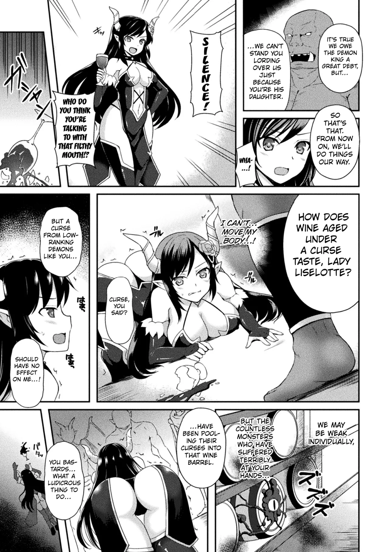 The Demon Princess Liselotte on the Tentacle Restrainer Seedbed first chapter - Strona 3