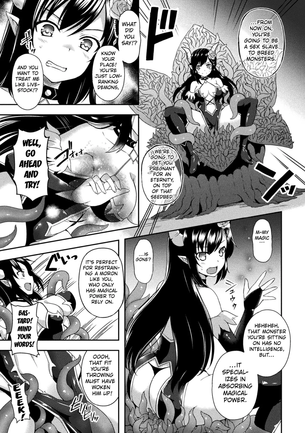 The Demon Princess Liselotte on the Tentacle Restrainer Seedbed first chapter - Strona 5