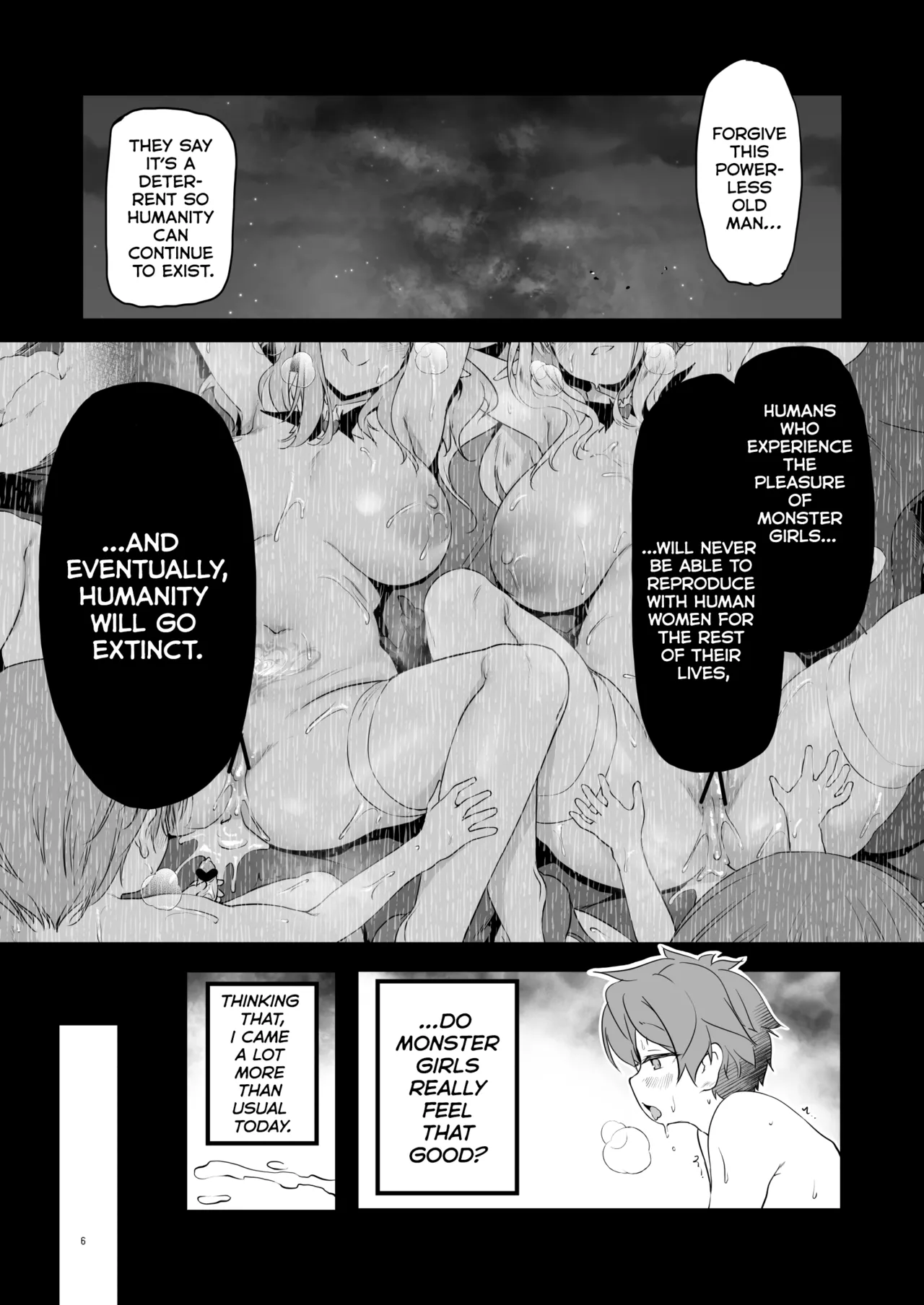 The Sweet and Kind Sister Succubus That Will Do Anything: The Confession and Ejaculation Room - Page 6