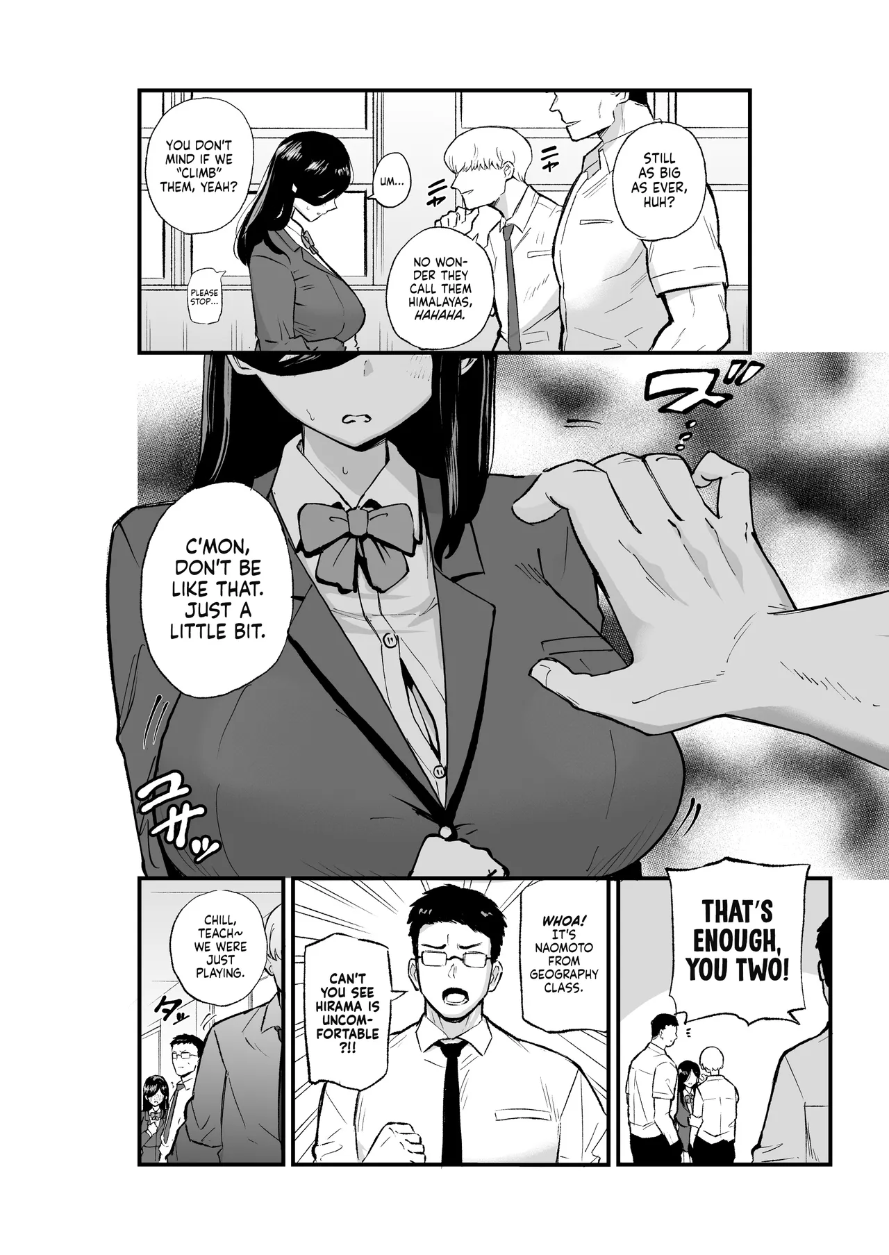 Jimikei Bakunyuu Hirama-chan | The Busty, Unassuming Girl Hirama-chan - Page 3