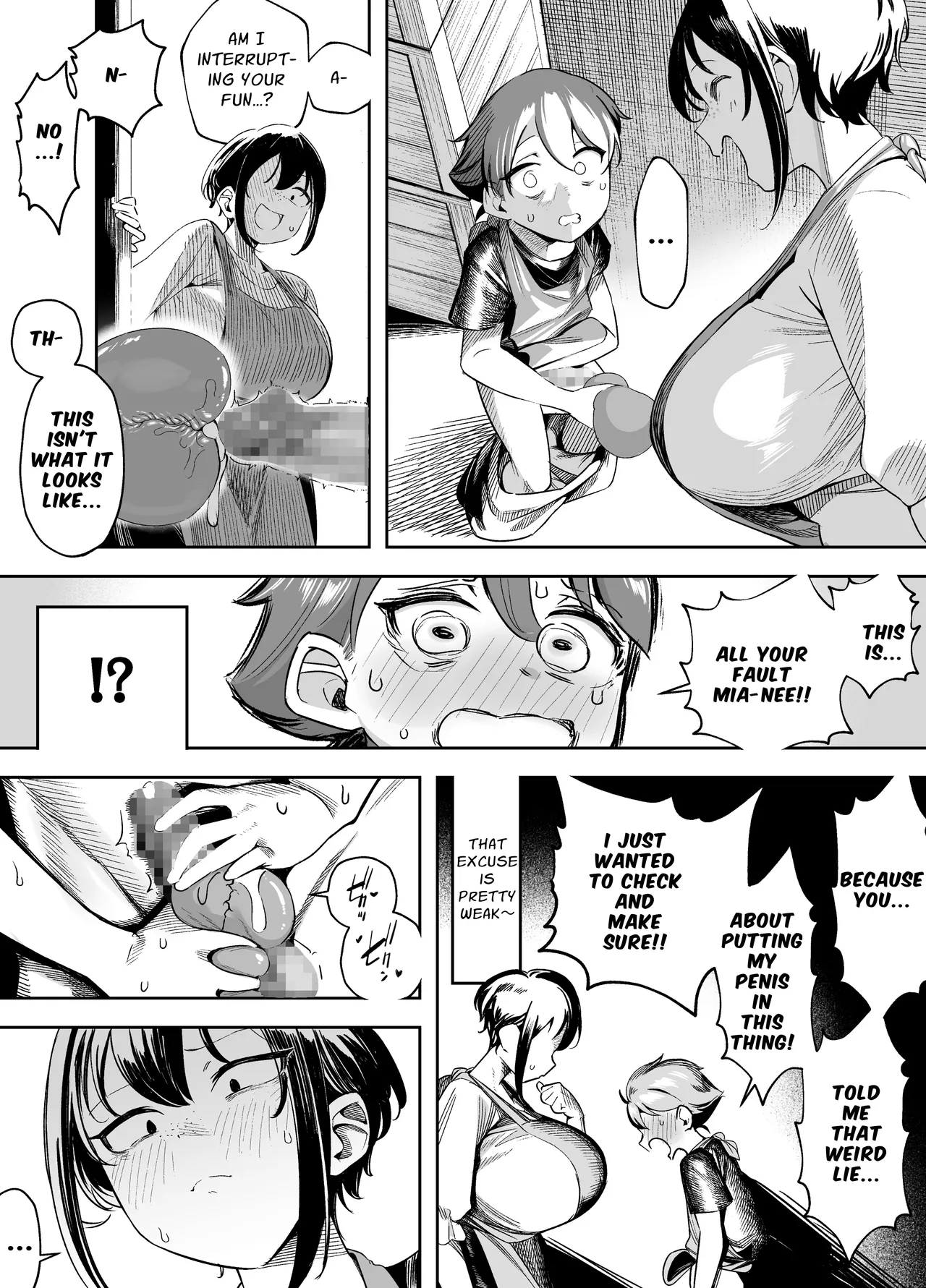 Darashi na Onna Tenshu wa Namaiki Shota o Wakarasetai! | Sloven Female Shop Owner Wants To Teach That Cocky Guy A Lesson - صفحة 7