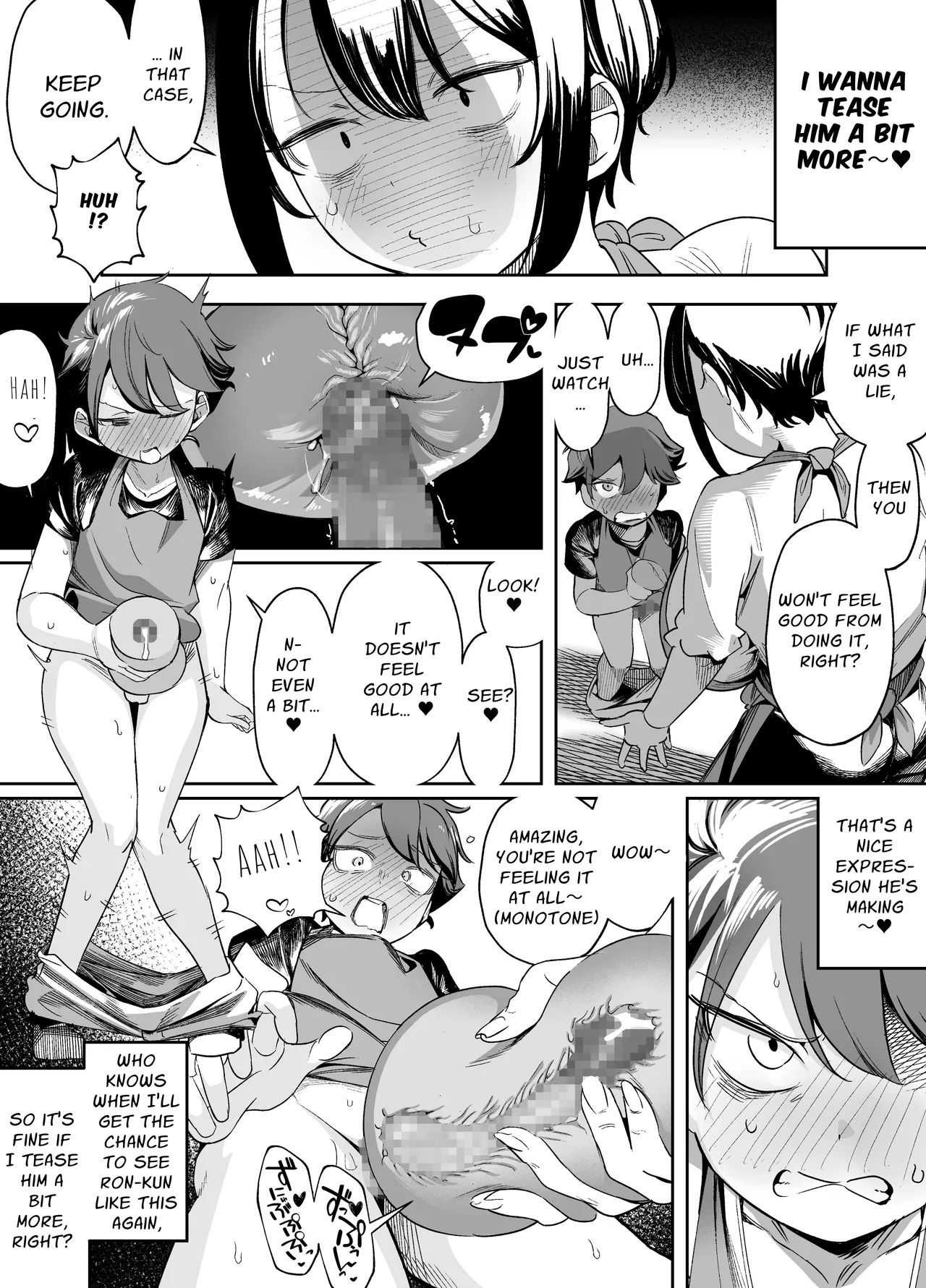 Darashi na Onna Tenshu wa Namaiki Shota o Wakarasetai! | Sloven Female Shop Owner Wants To Teach That Cocky Guy A Lesson - صفحة 8