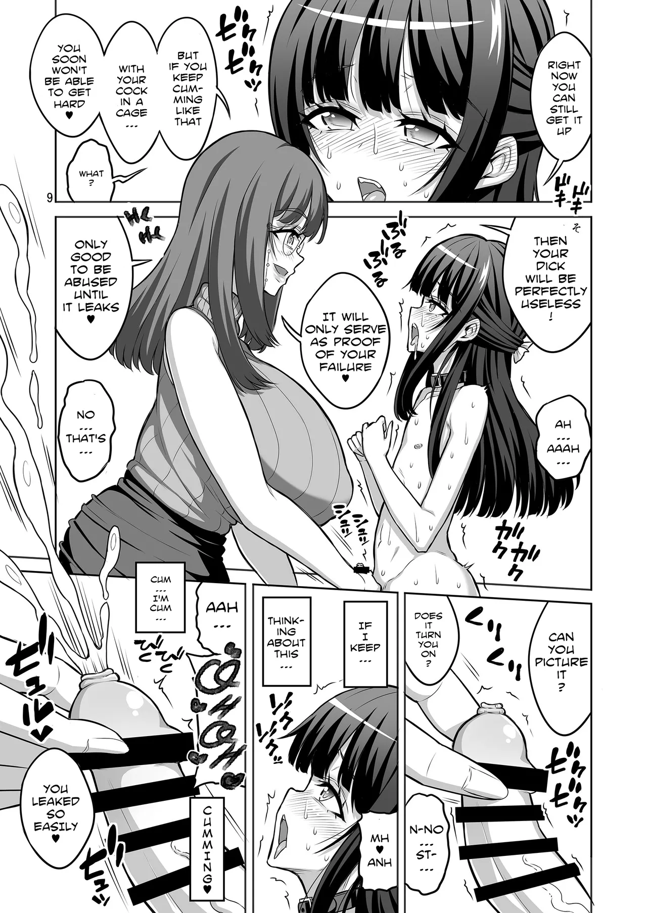 Otokonoko Musume wa Futanari Onēsan ni Kanri Saretai - Seite 8