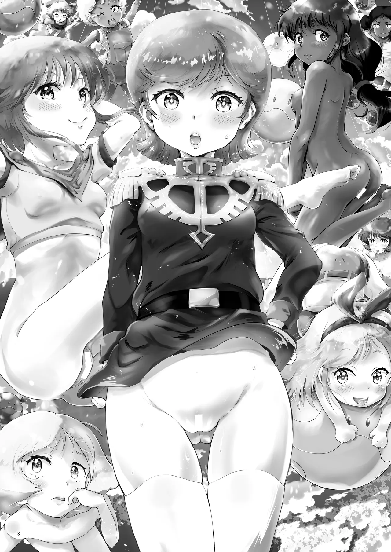 Uchuu Seiki Enkou Shoujo All Stars ~100 Zeon Dollar o Kuretara, Nani o Shite mo Iiyo~ - Сторінка 3