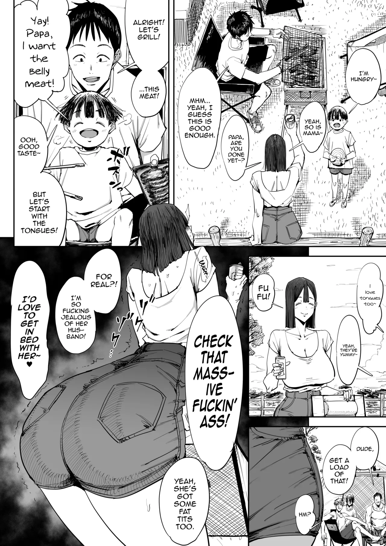 Dekkai Shiri no Hitozuma to Asa made Yarimakutta Hanashi - Page 7