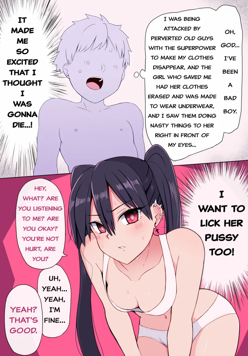 Akane BAD END: Forced Orgasm with Rope, Cunnilingus, And Humiliating Forced Deep Throat Rape - Page 2