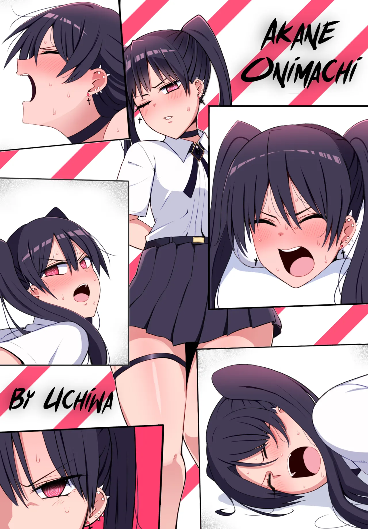 Akane Onimachi: Ambushed by a Horde of Brats - Page 1