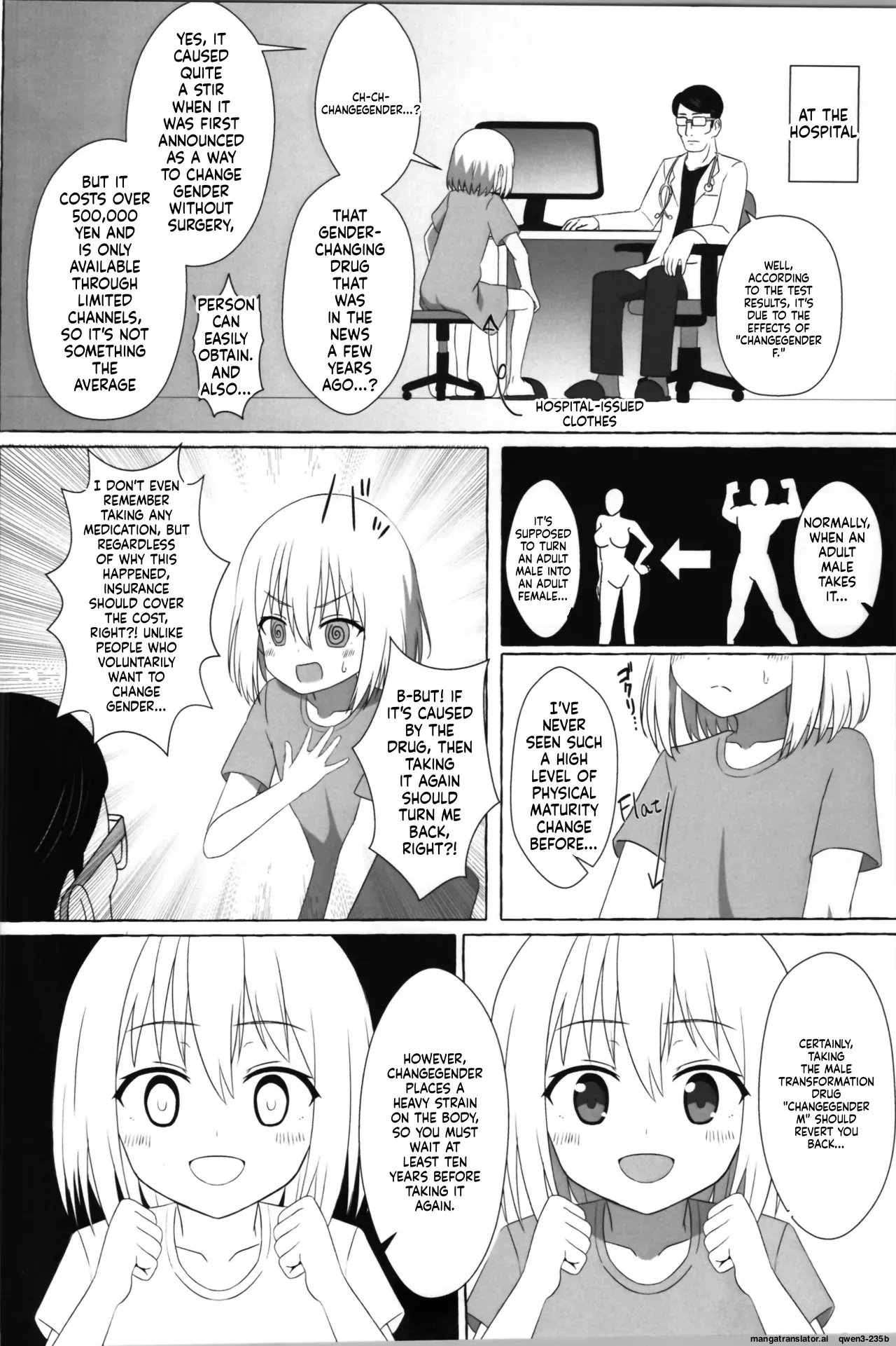 S Otoko ga Loli ni TS Shite Do-M ni Naru Hanashi - Seite 3
