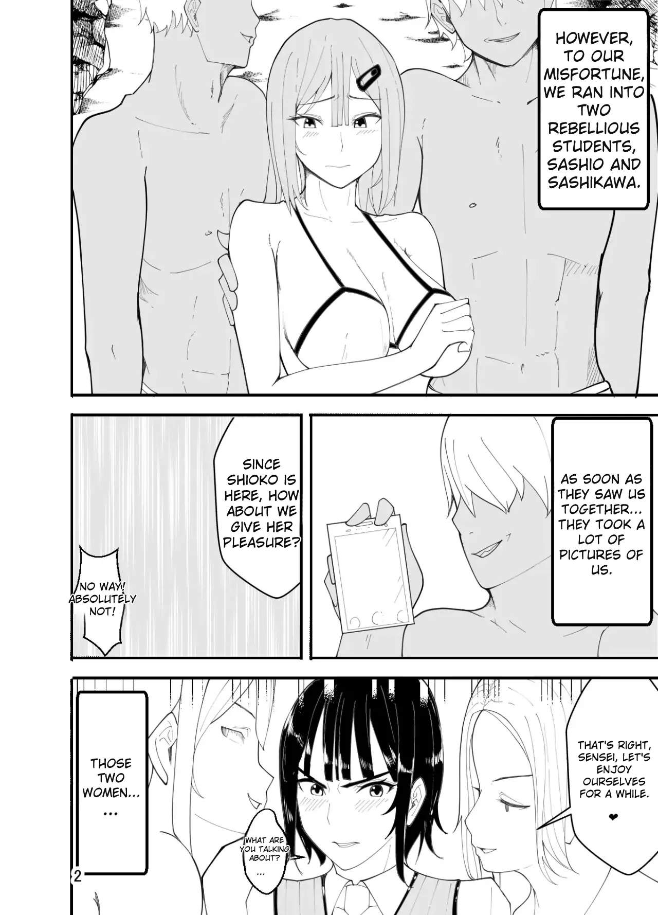 Josou's Swimsuit! Sensei, Tease Me!! Do You Want Me to Dress Up as a Girl? Let's Have Some Fun with the Teacher - Page 3