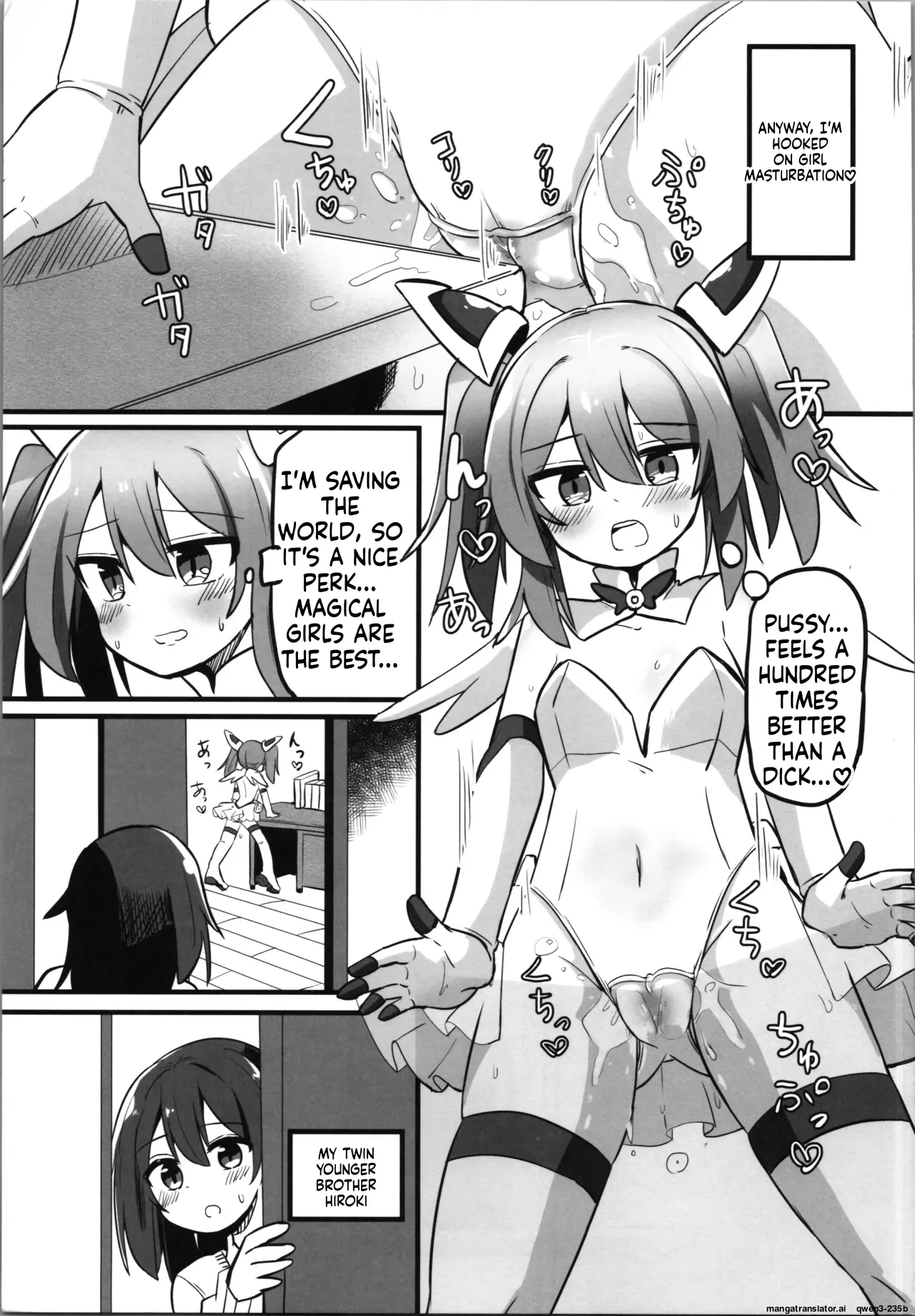 TS Mahou Shoujo, Otouto ni Okasareru - Page 4