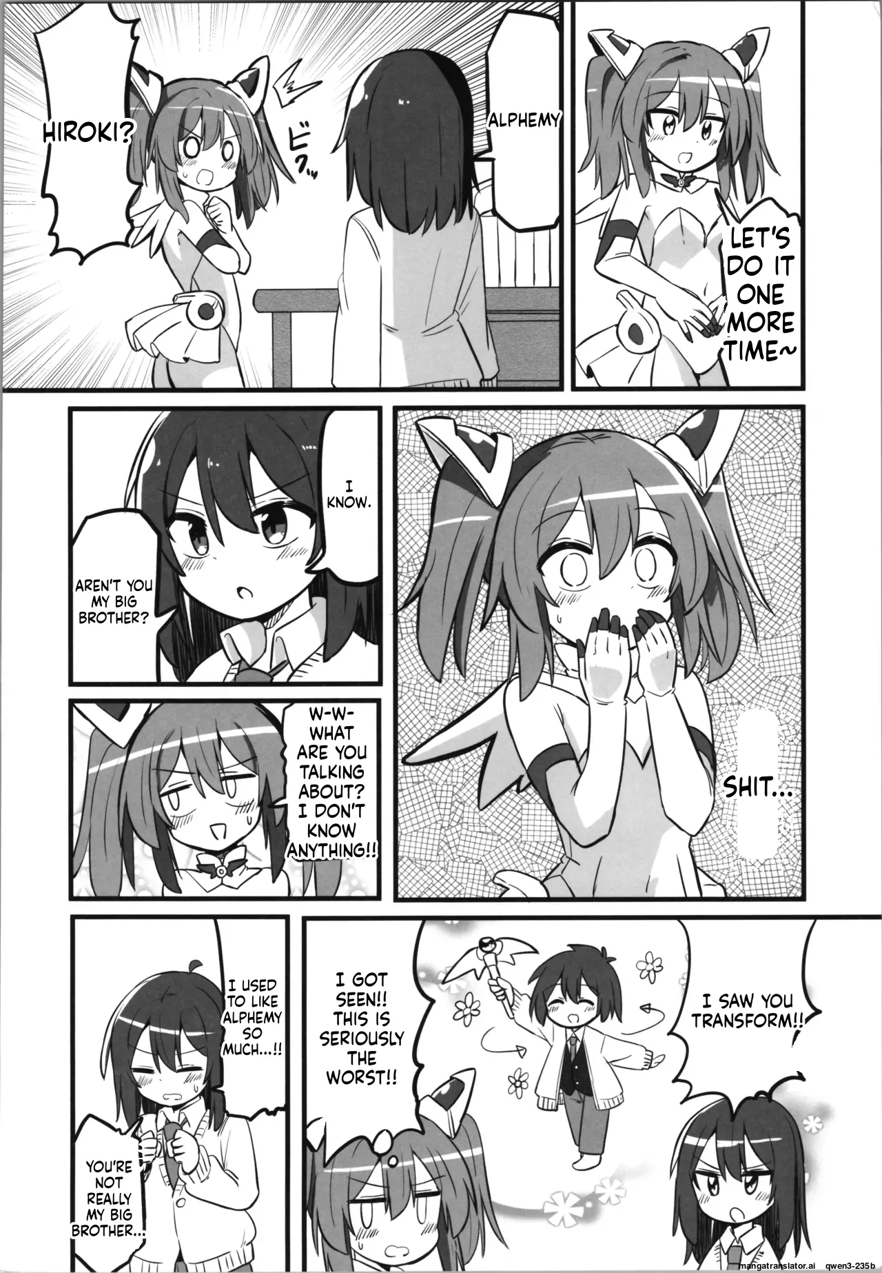 TS Mahou Shoujo, Otouto ni Okasareru - Page 7