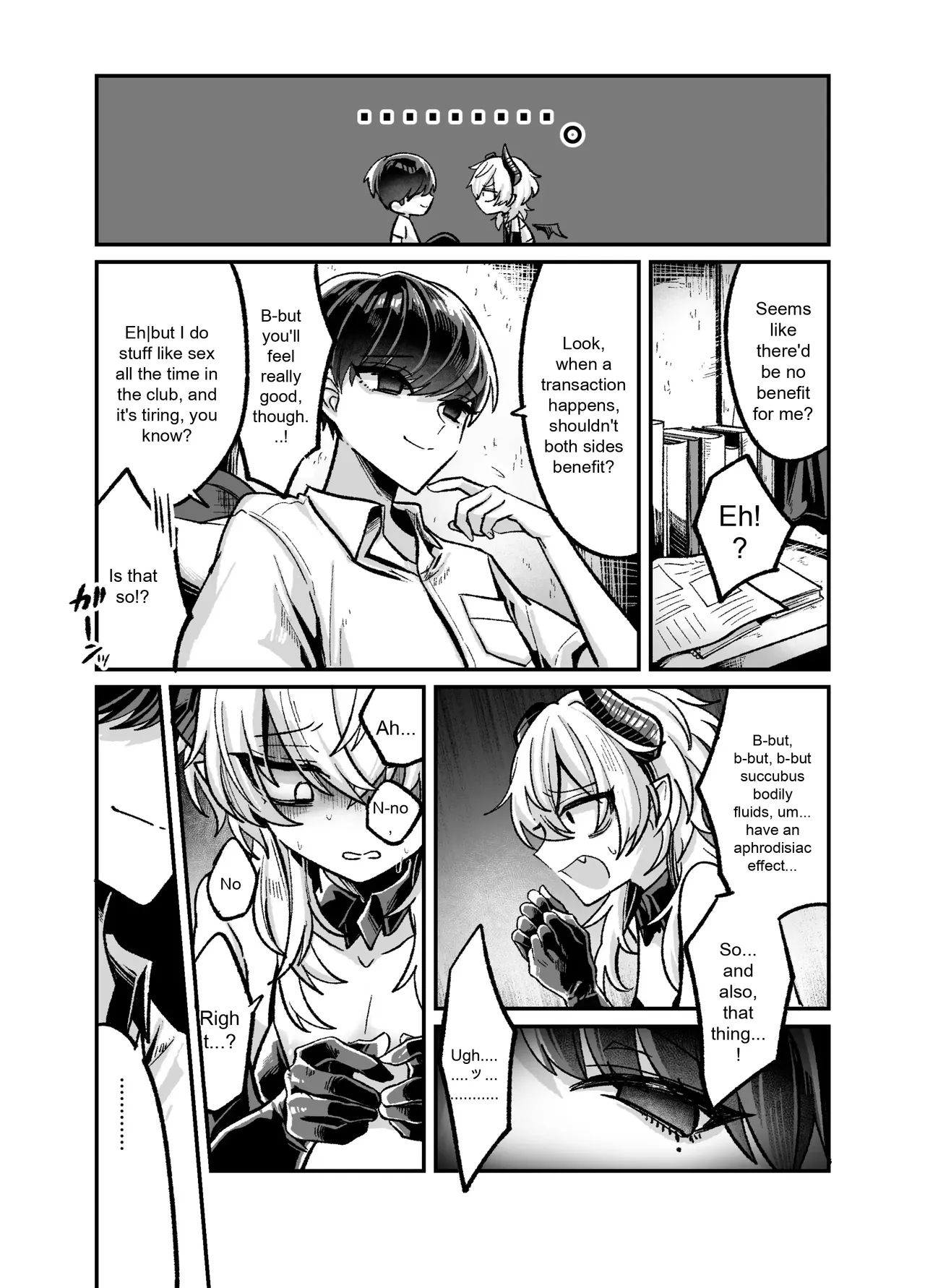 InCha Succubus-The Book of Humiliatingly Kneeling and Begging to Be Creampied A Dark Succubus Kneels and Begs in a Disgraceful Manner to Be Creampied - Page 7
