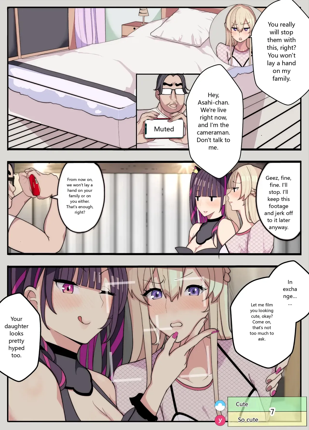 The Story of How I Tried to Save My Wife and Daughter, Only to Be Forced to Dress in Women's Clothes and Raped - Page 8