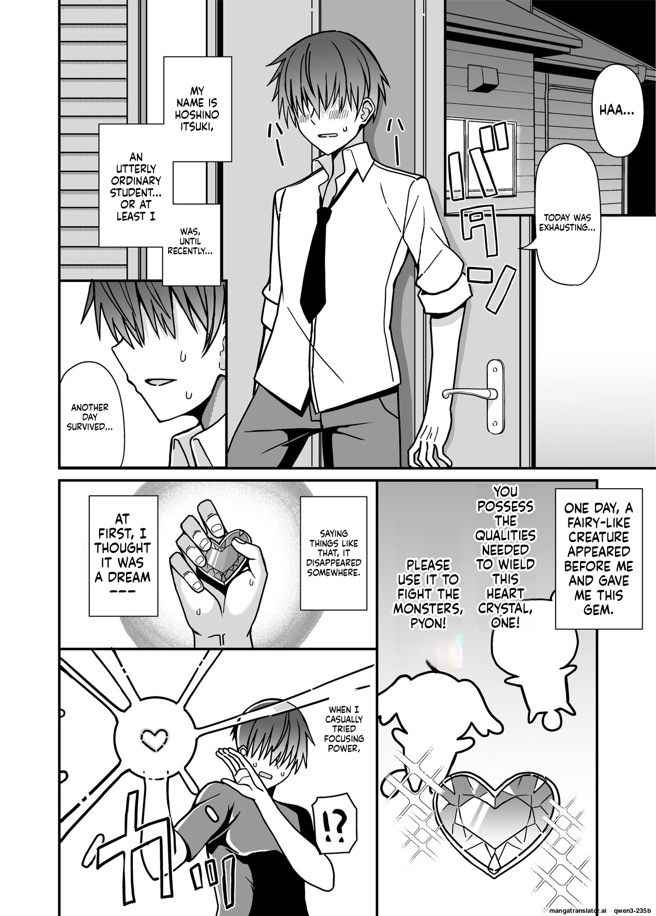 Nyotaika Shite Henshin Heroine ni Natta kedo Kinketsu na no de Karada wo Uttara Mesu ni Sareta - Page 3