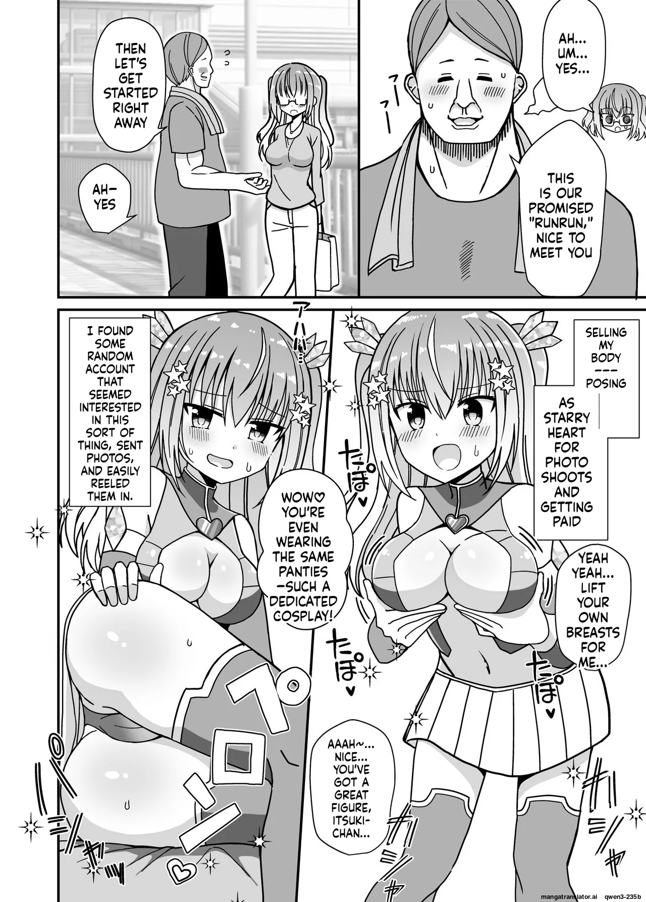 Nyotaika Shite Henshin Heroine ni Natta kedo Kinketsu na no de Karada wo Uttara Mesu ni Sareta - Page 7