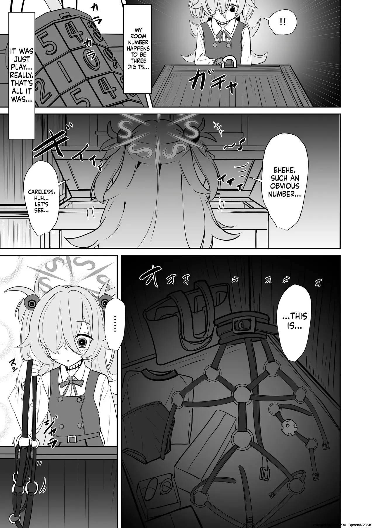 板垣カノエの自縛拘束オナニー→脱出失敗！？無限絶頂編 - Page 4