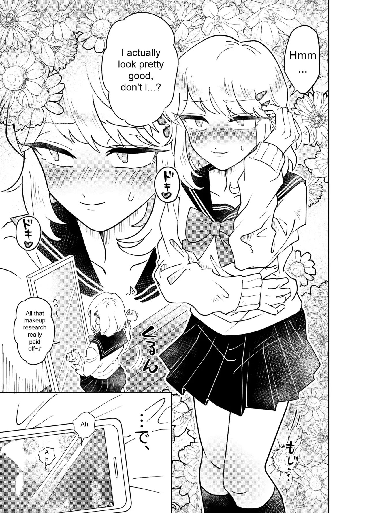 The Crossdressing Boy Can’t Resist His Curiosity! ~My First Time Being Felt Up and Fucked on a Crowded Train~ - Page 7