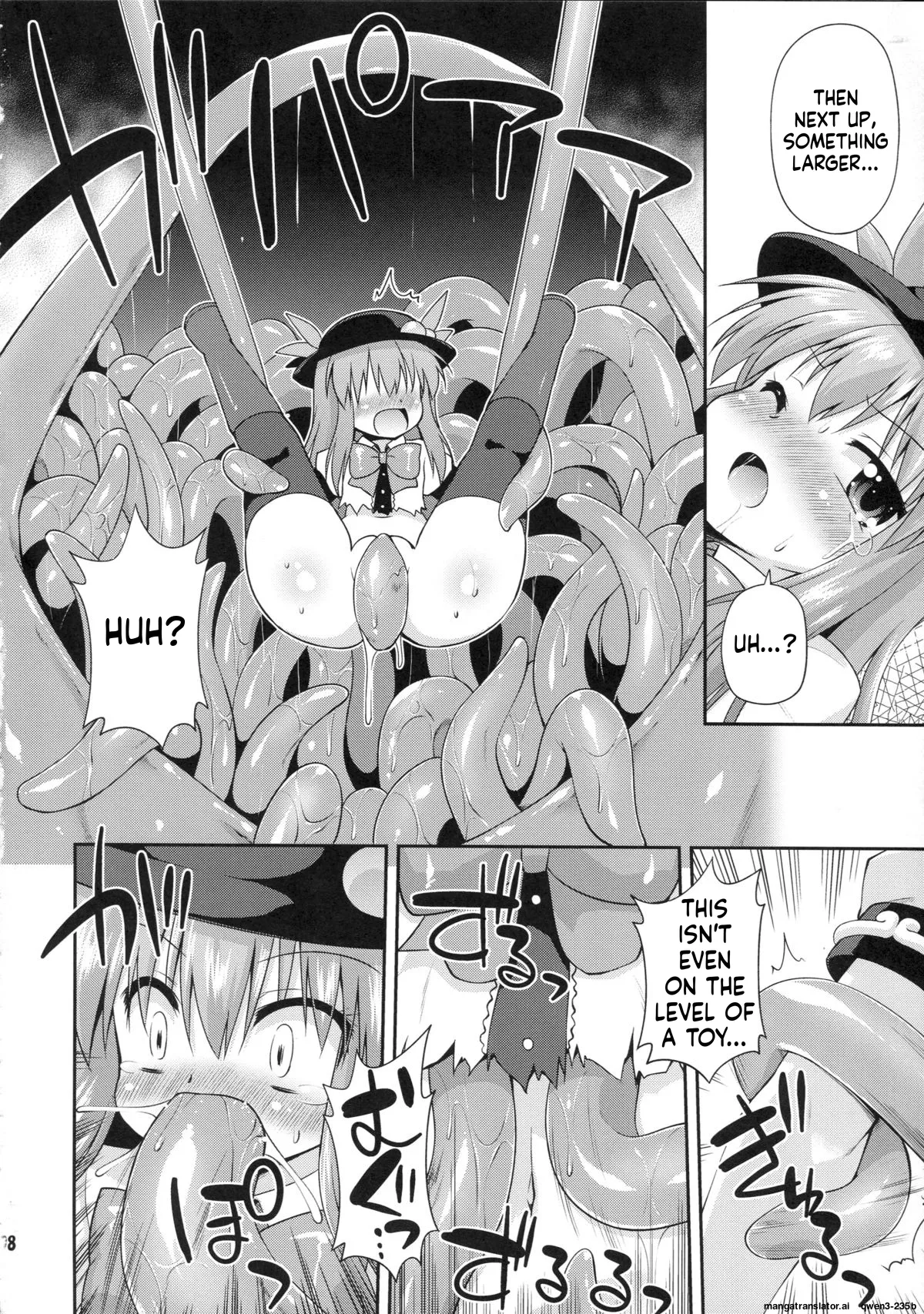 Tenshi-chan to Shokushu Jikken!? - Tentacle experiment with Tenshi-chan!? - Страница 7