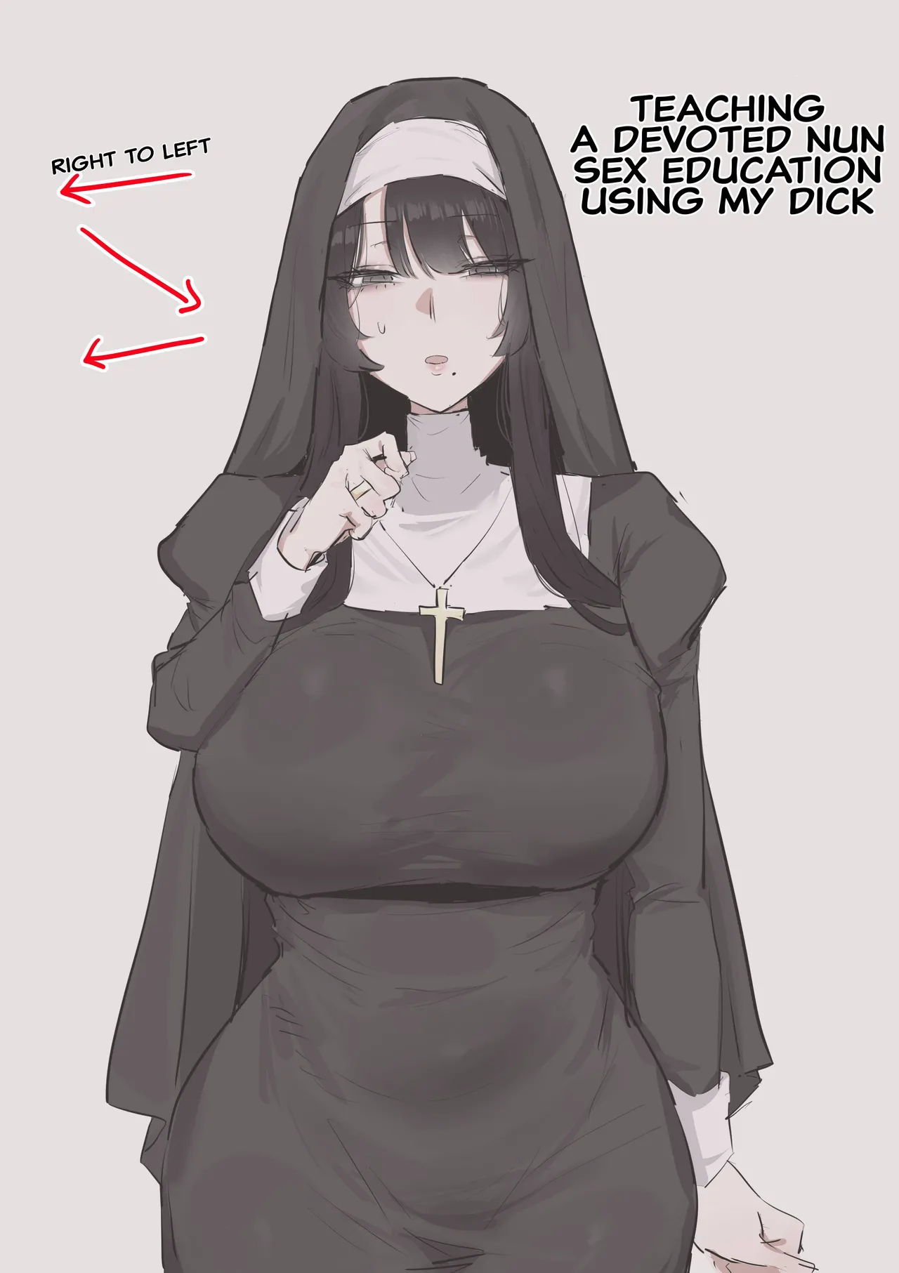 Teaching a devoted nun sex education using my dick - صفحة 1