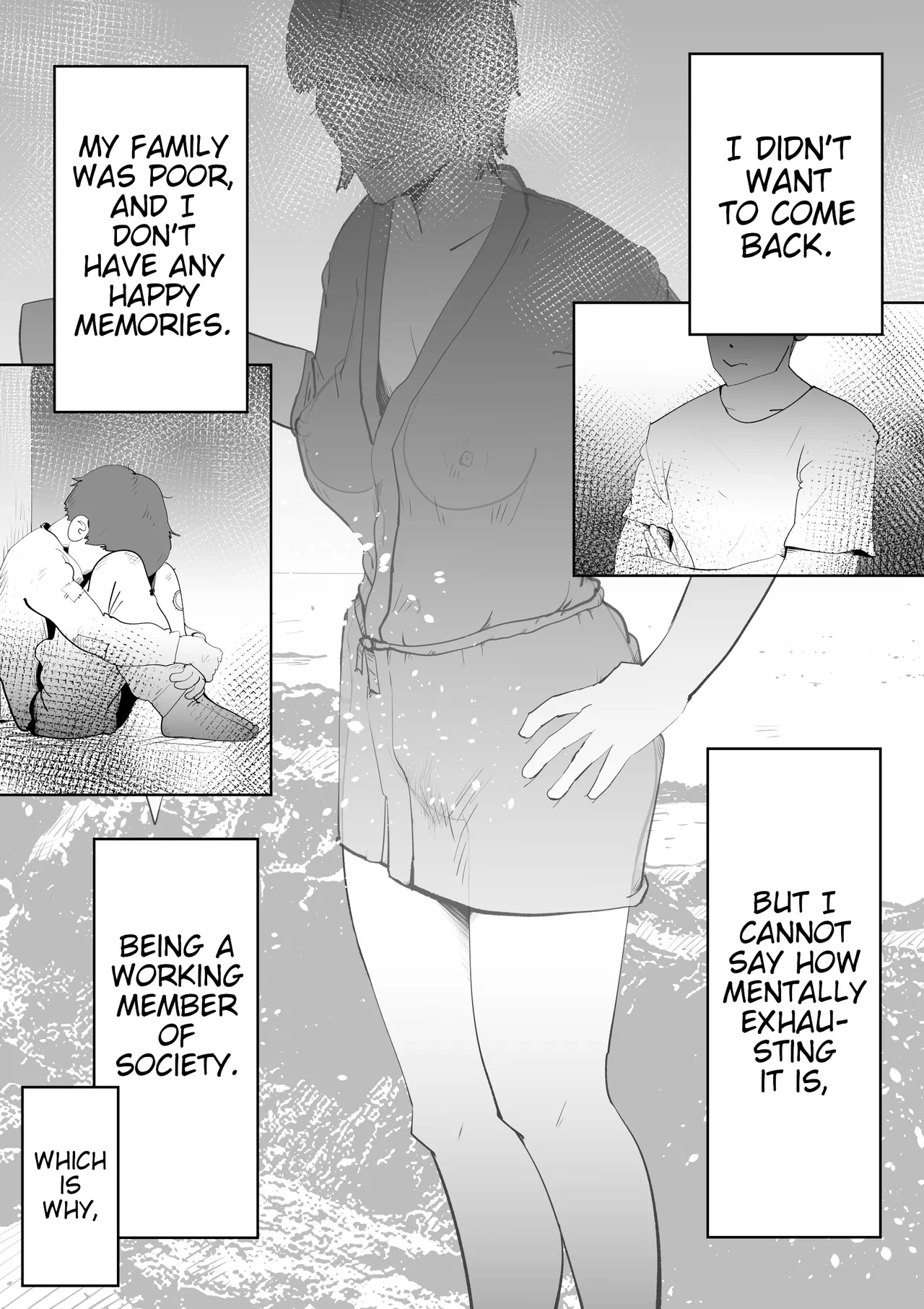 Umi Awabi ~Hama Onna no Yabojo~ | Abalone ~Night at a Fisherwoman's House~ - Page 2