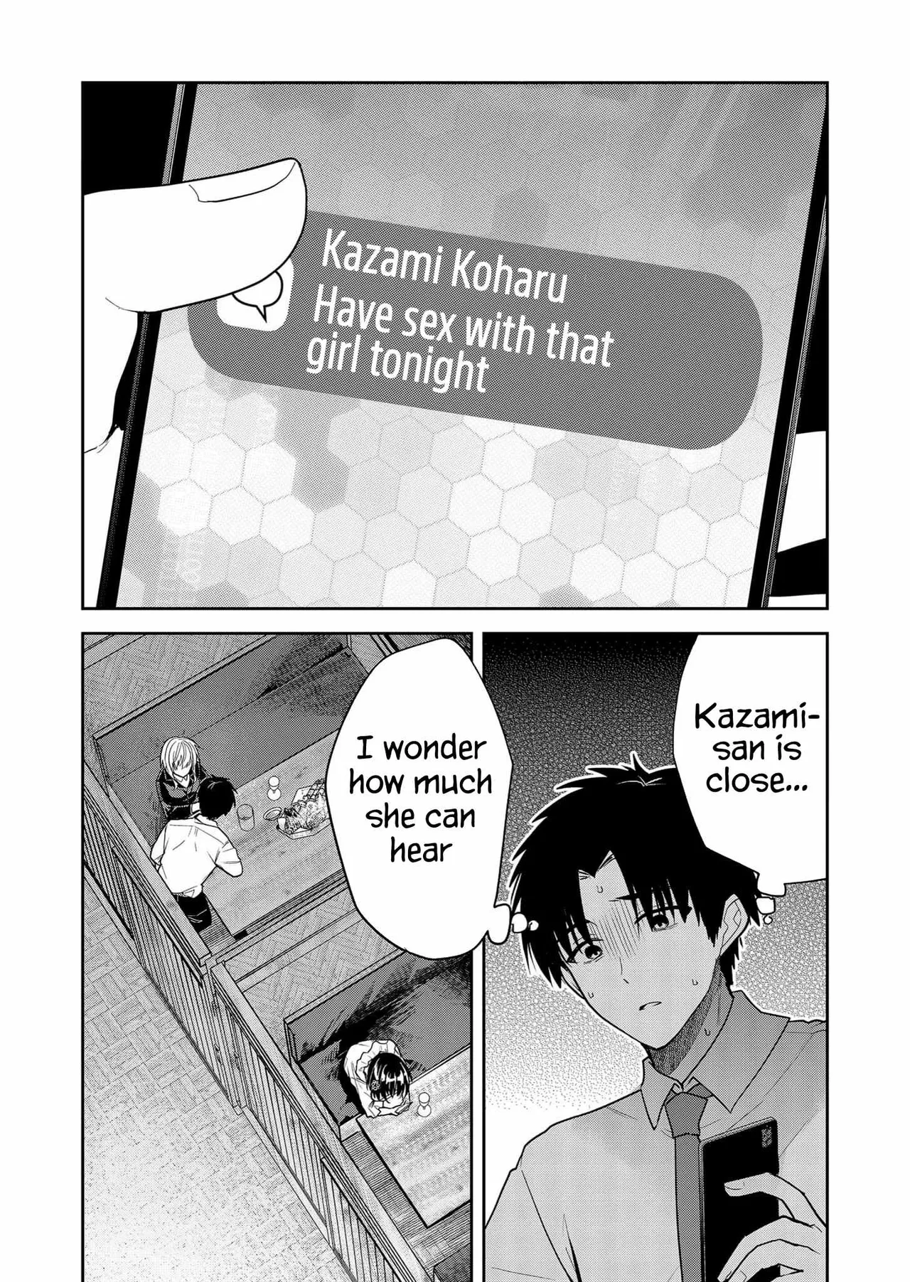 Kimi no Mae de Kimi Igai o Daku Ch. 8 | Having Sex with Someone Else in Front of You 08 - Strona 3