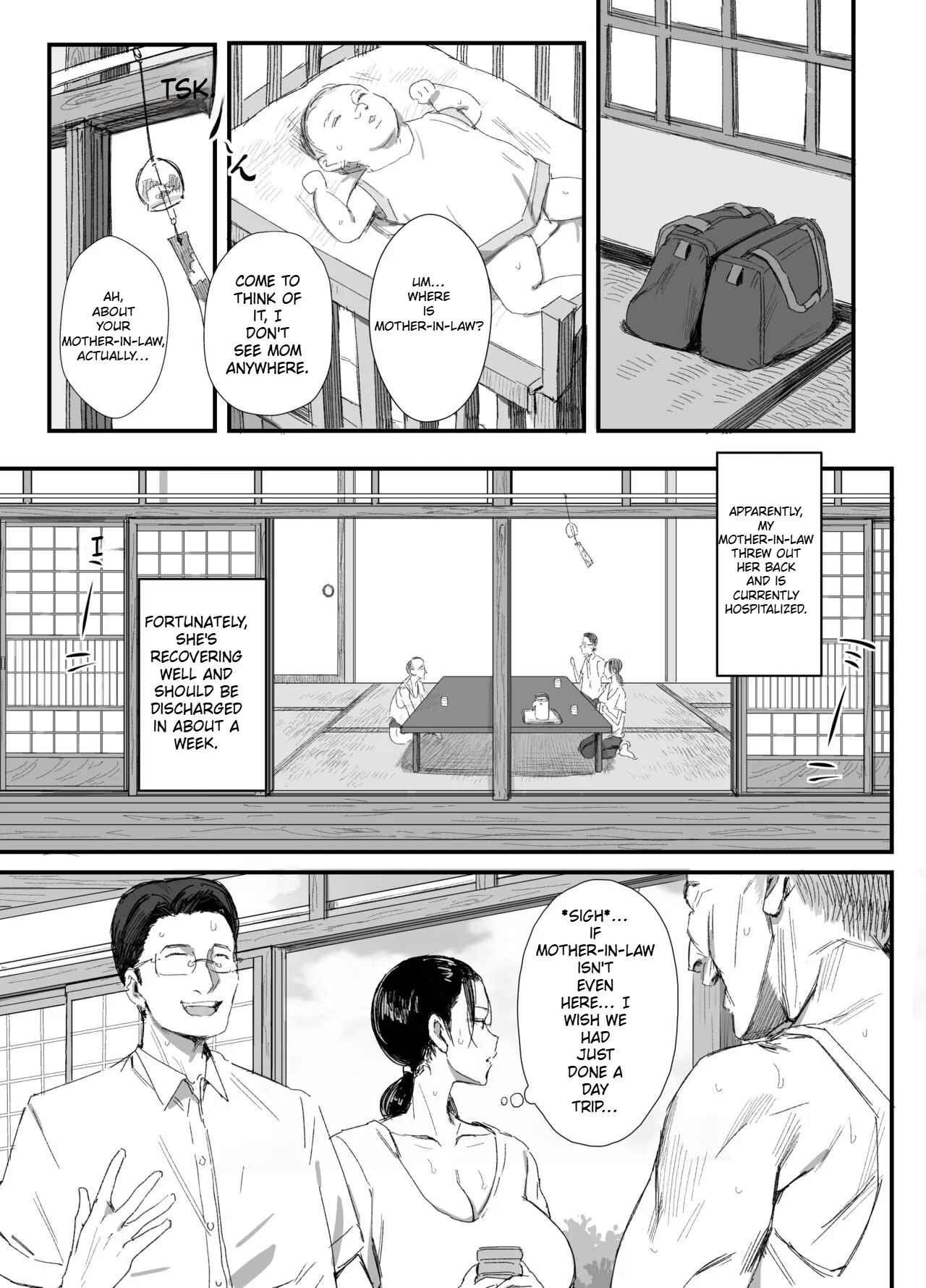 A Perverted Father-in-Law Living in the Countryside and His Daughter-in-Law Raising Children - Página 4