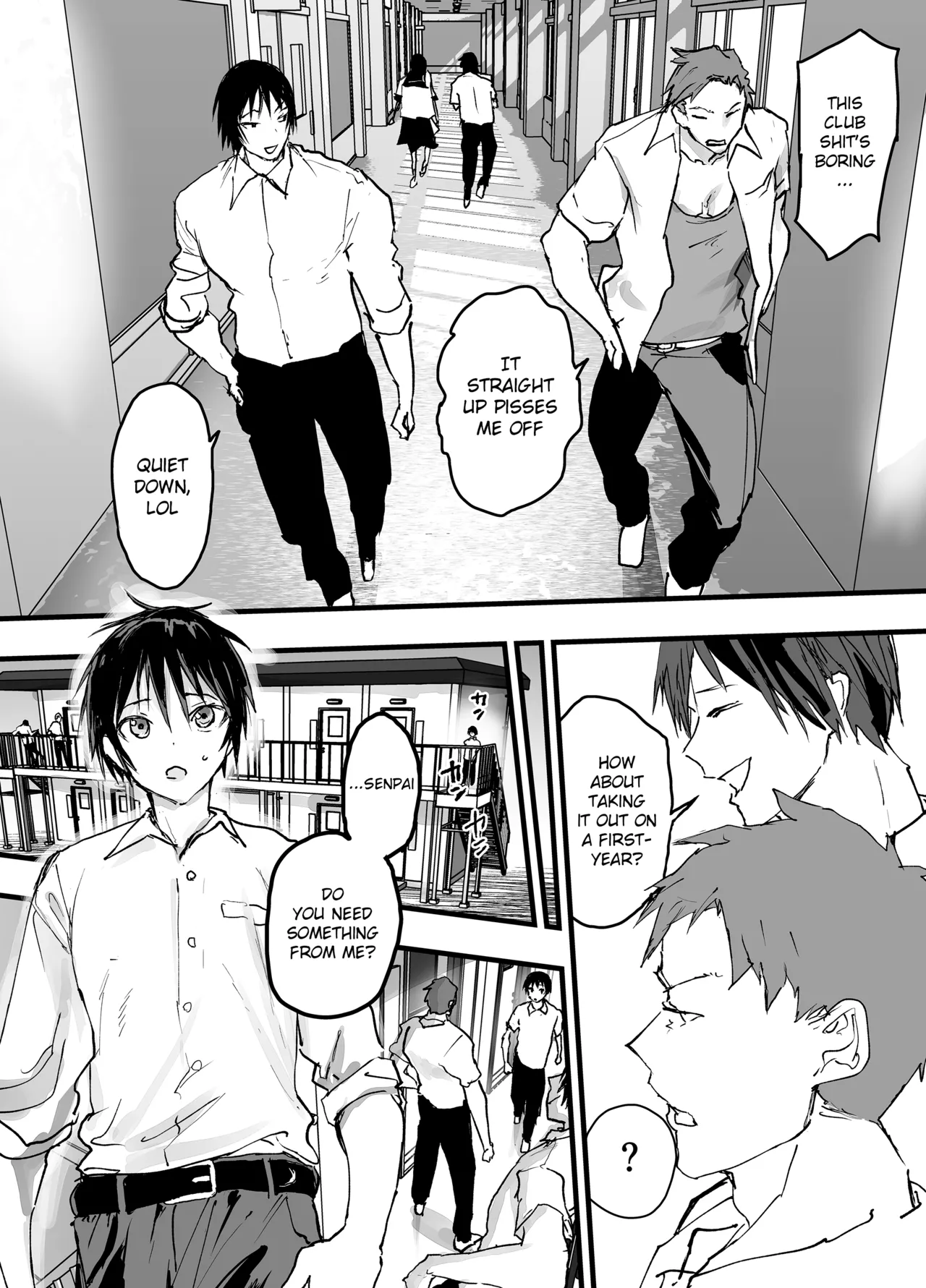 Bukatsu no Kowai Senpai no Niku Benki ni Saretemasu. Dekamara Rinkan Shiofuki Jigoku - صفحة 3