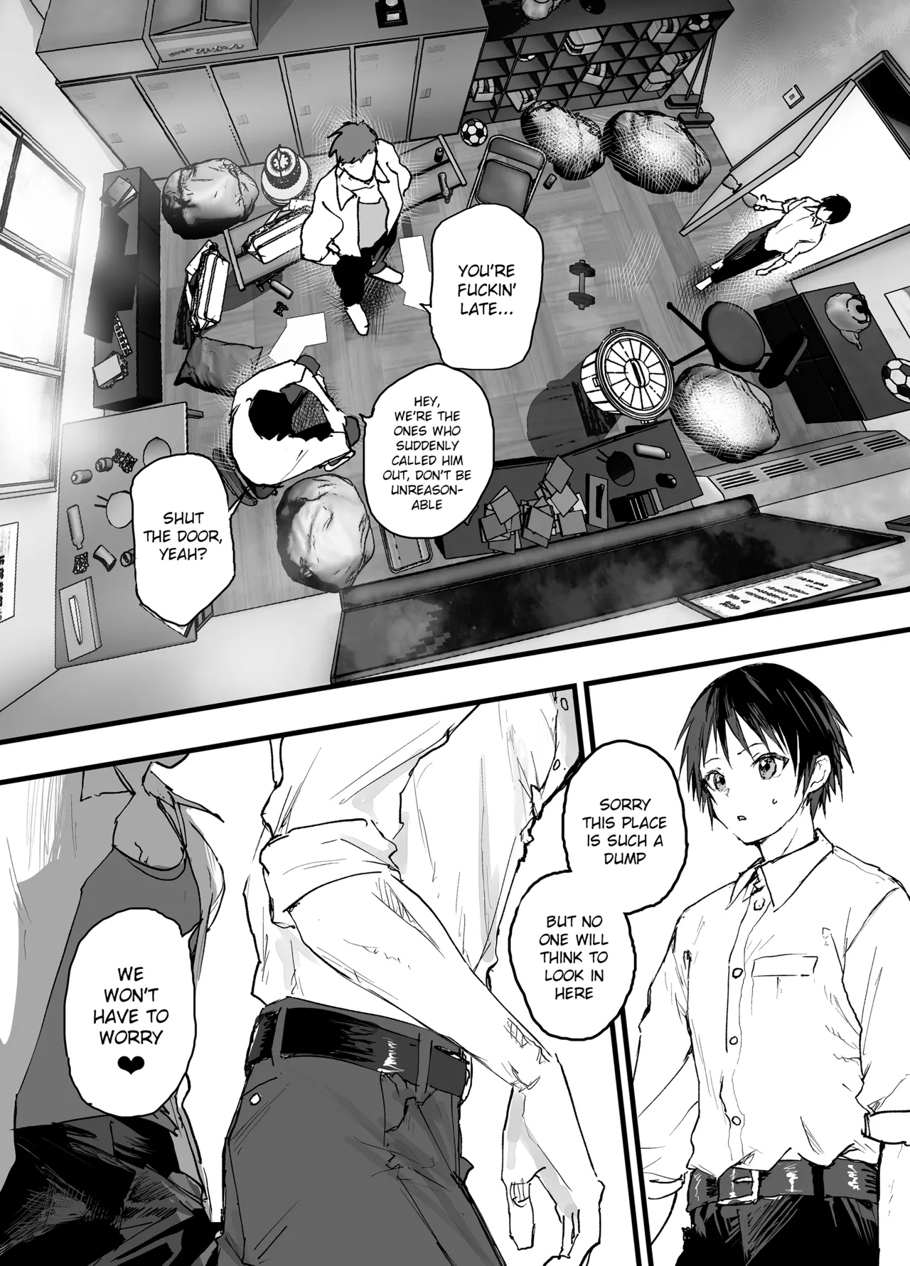 Bukatsu no Kowai Senpai no Niku Benki ni Saretemasu. Dekamara Rinkan Shiofuki Jigoku - صفحة 4