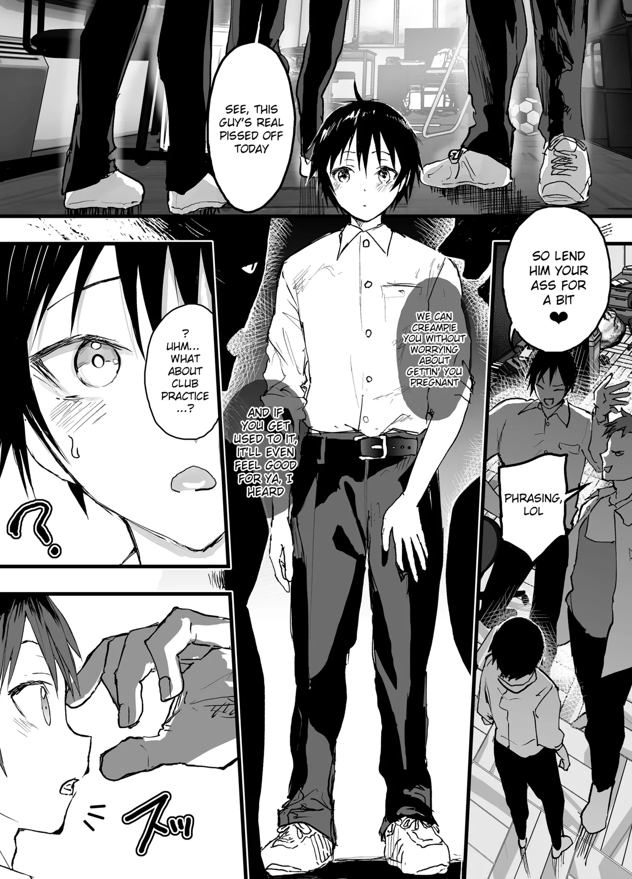 Bukatsu no Kowai Senpai no Niku Benki ni Saretemasu. Dekamara Rinkan Shiofuki Jigoku - صفحة 5