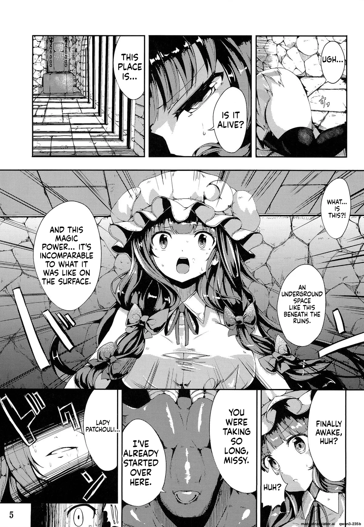 Majokko Patchouli-tan Daku - Page 4