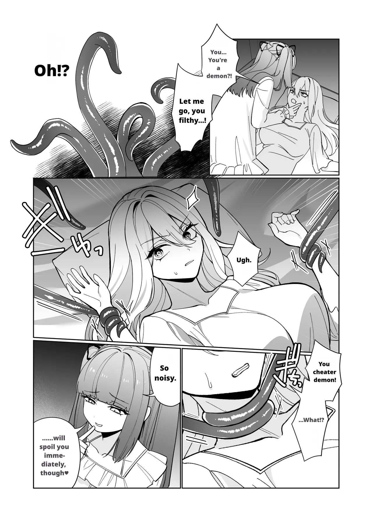 Onna Kishi ga, Mesugaki Futa Succubus ni Kateru Wake Nai Darou! - Page 7