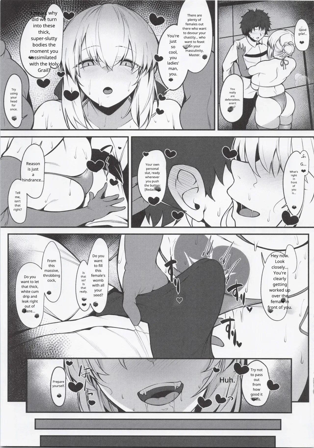 Master Senzoku Dosukebe Oppai Seishori Servant - Page 2