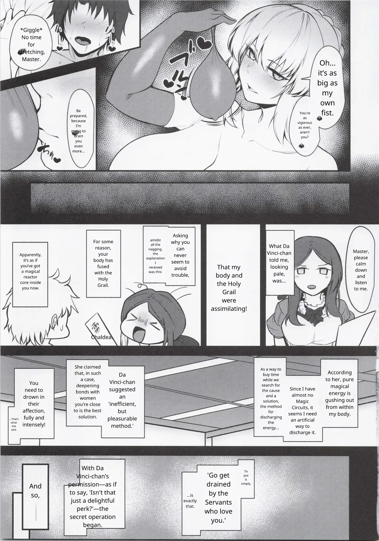 Master Senzoku Dosukebe Oppai Seishori Servant - Page 3