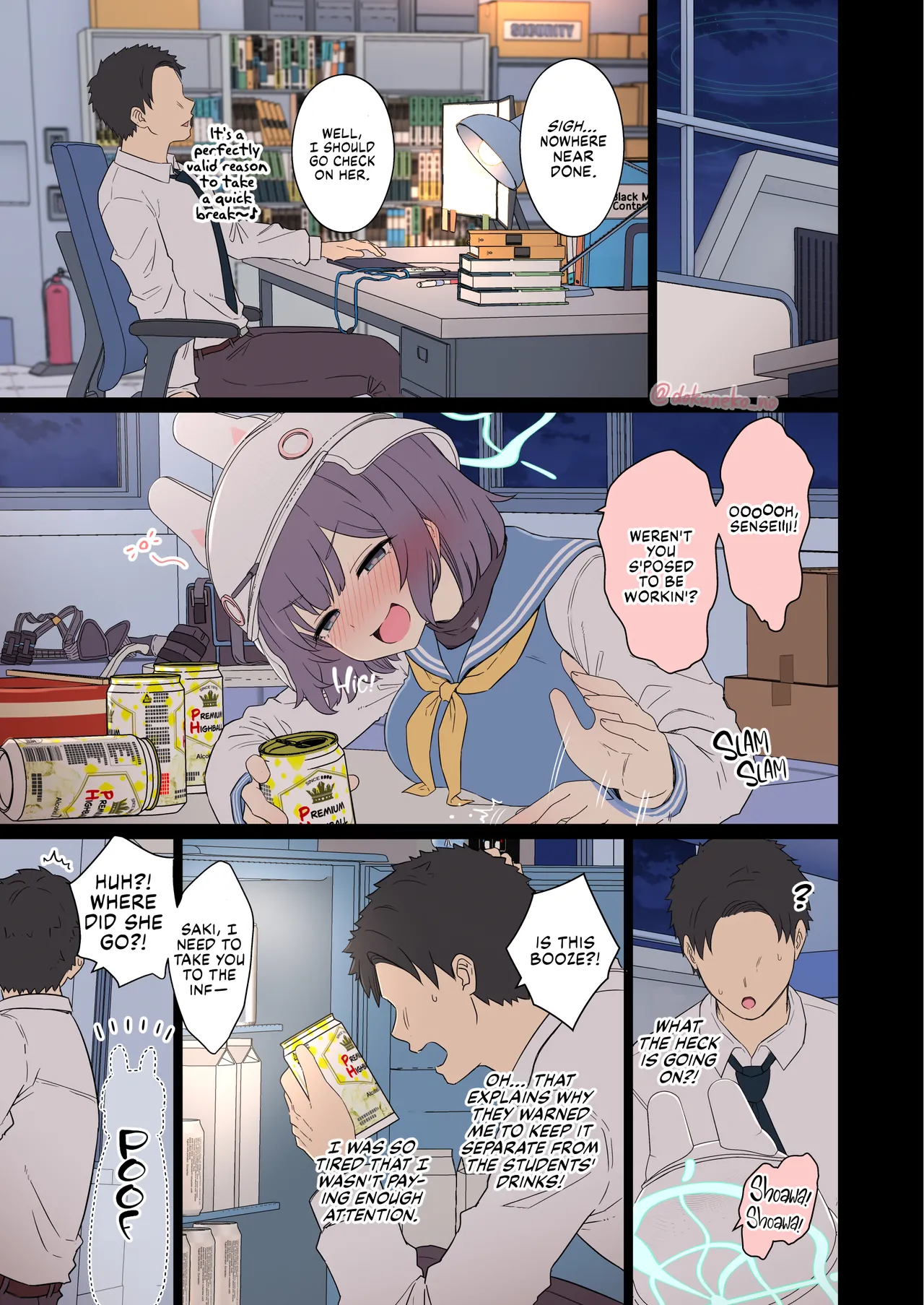 Sora Saki ni Warui Koto o Suru Hanashi (Zenpen) | Sora Saki Has a Very Bad Night - Page 4