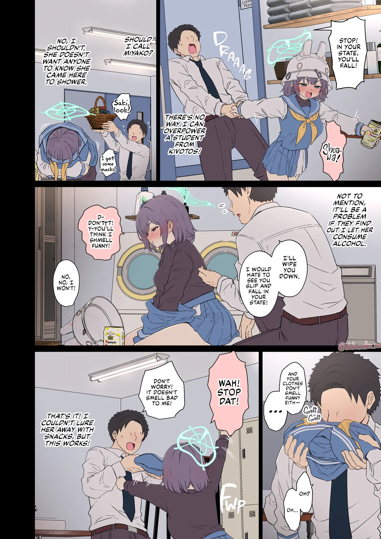 Sora Saki ni Warui Koto o Suru Hanashi (Zenpen) | Sora Saki Has a Very Bad Night - Page 5