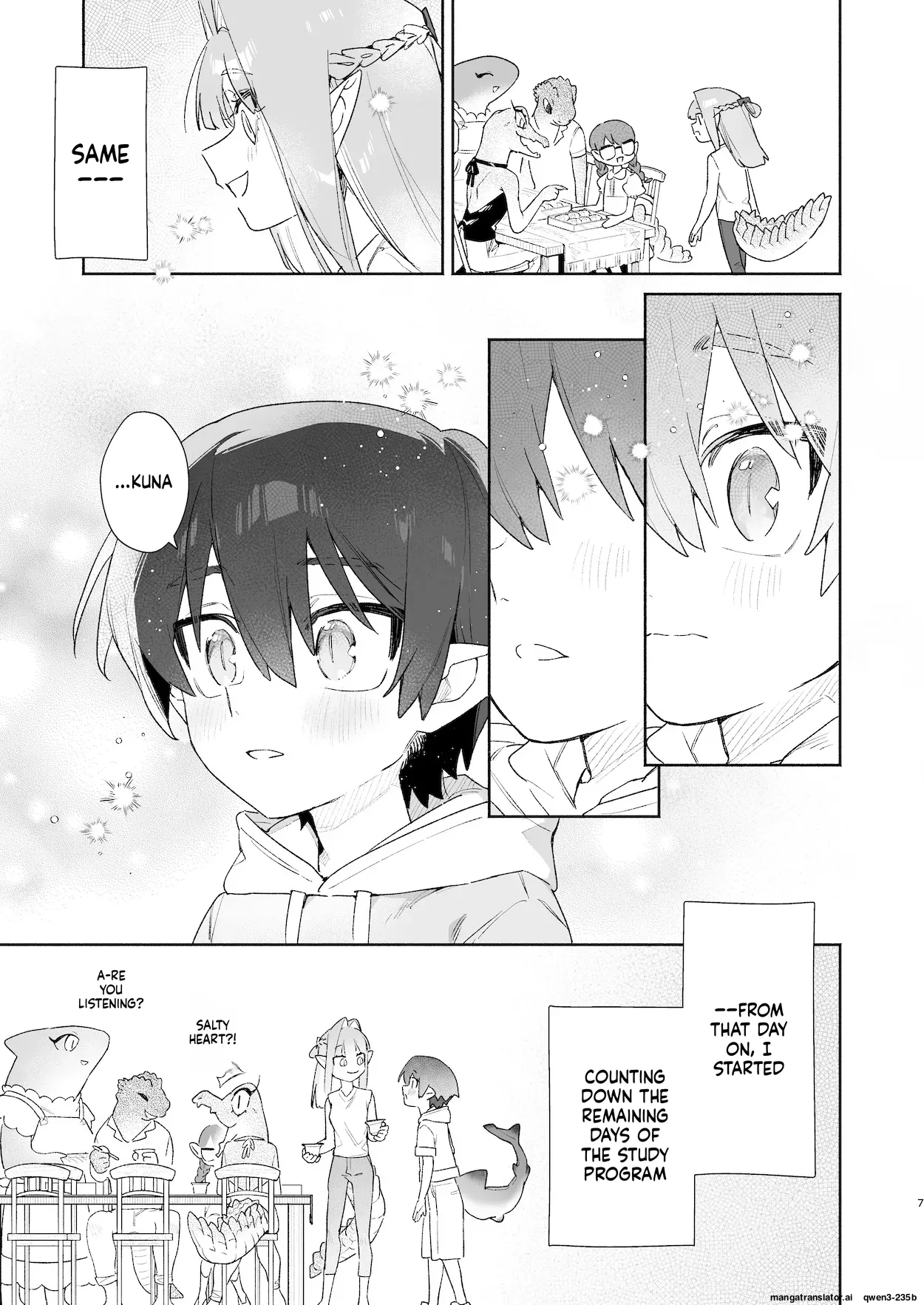 ♂ ga Uke. Wani-chan x Same-kun Zenpen - Page 8